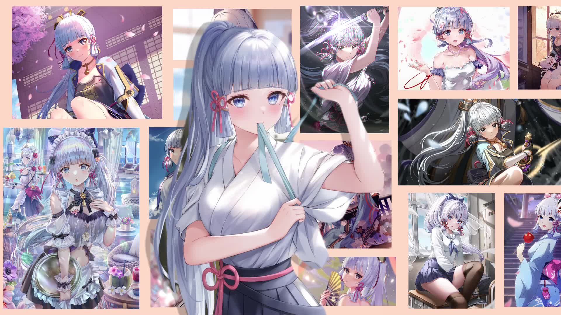 Genshin Impact Kamisato Ayaka Live Wallpaper