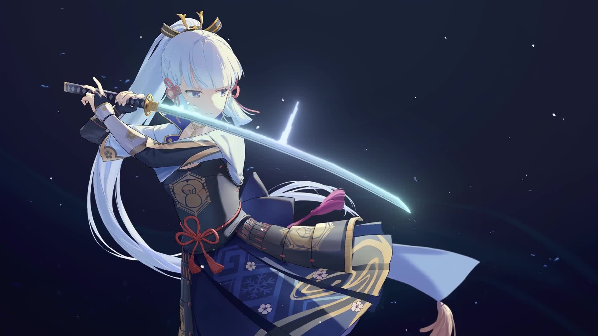 Genshin Impact Kamisato Ayaka Live Wallpaper