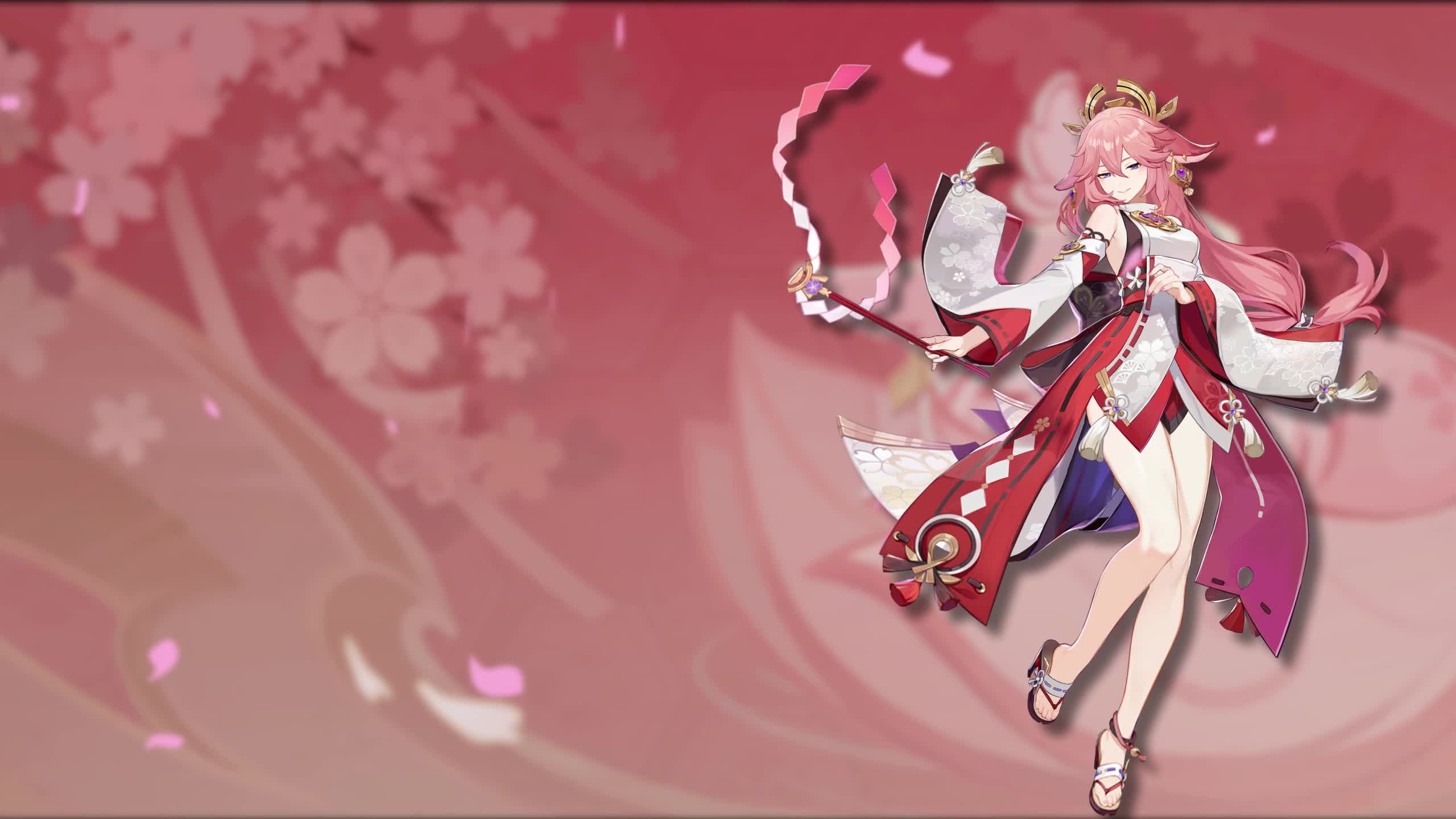 Genshin Impact Yae Miko Live Wallpaper