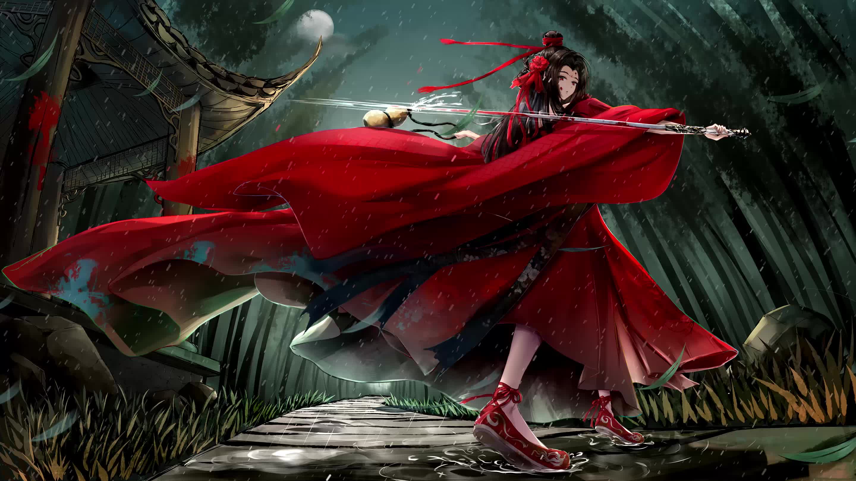 Red Candle Du Shi Niang Live Wallpaper