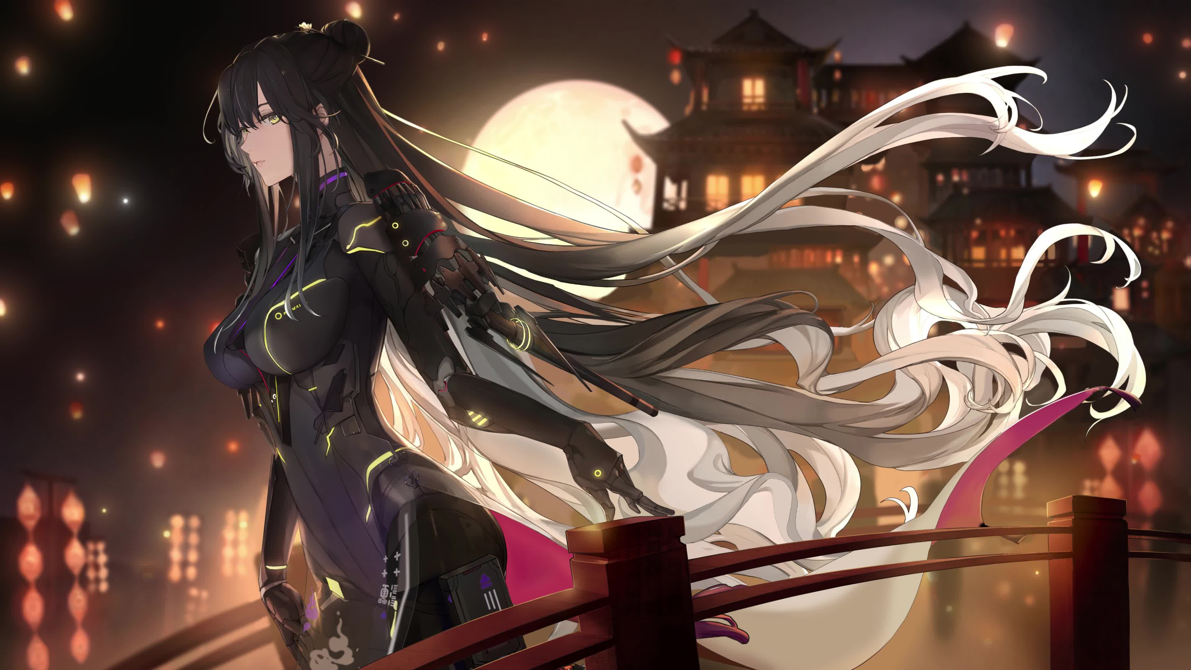 Punishing Gray Raven Bianca Live Wallpaper