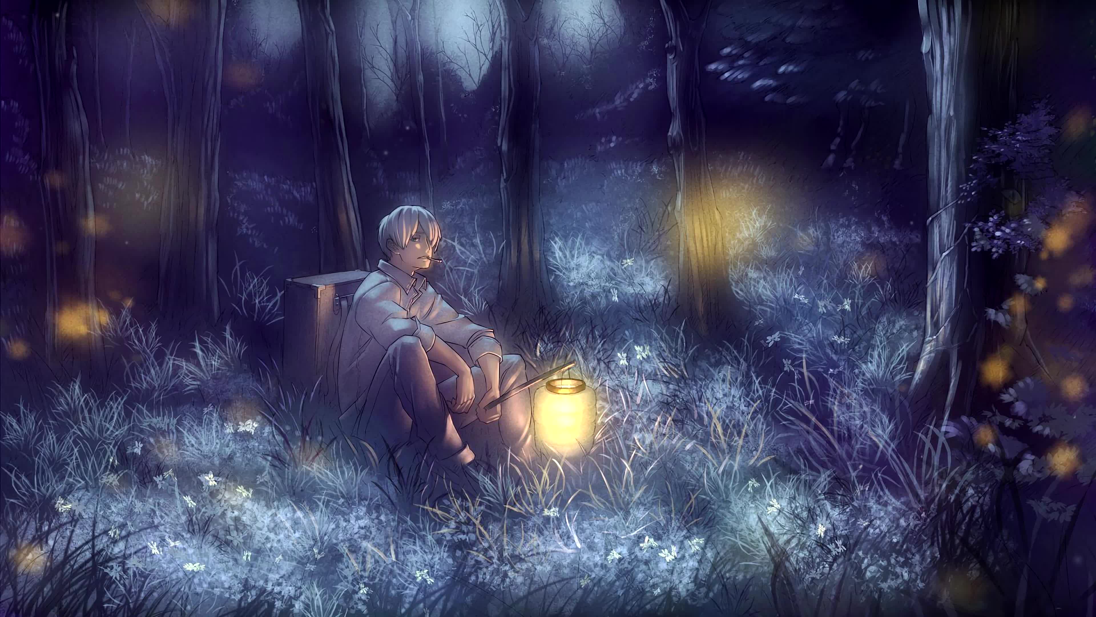 Mushishi Ginko Live Wallpaper