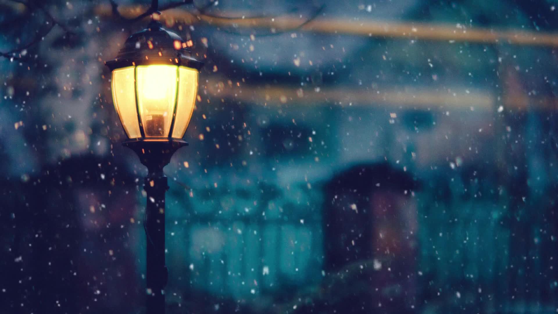 Winter Lantern Live Wallpaper
