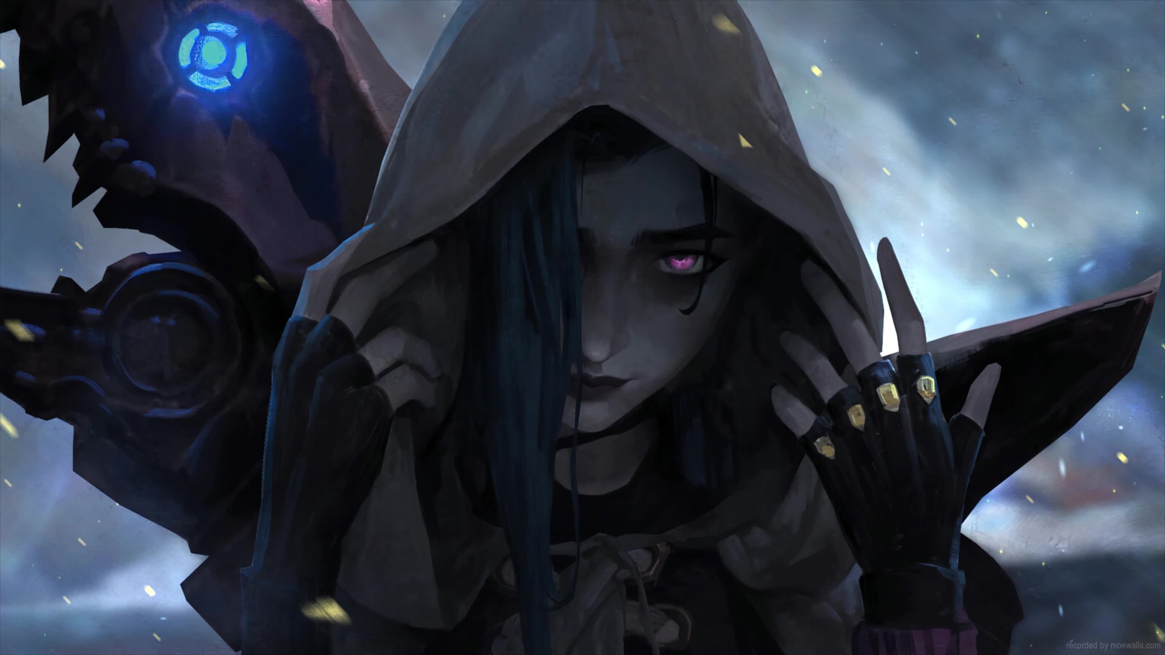 League Of Legends Jinx Arcane Live Wallpaper