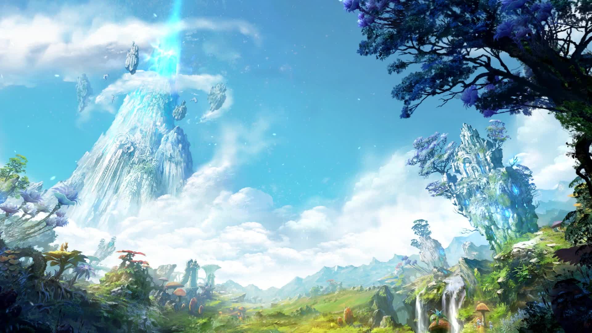 Heavy Fall In The Forest Live Wallpaper