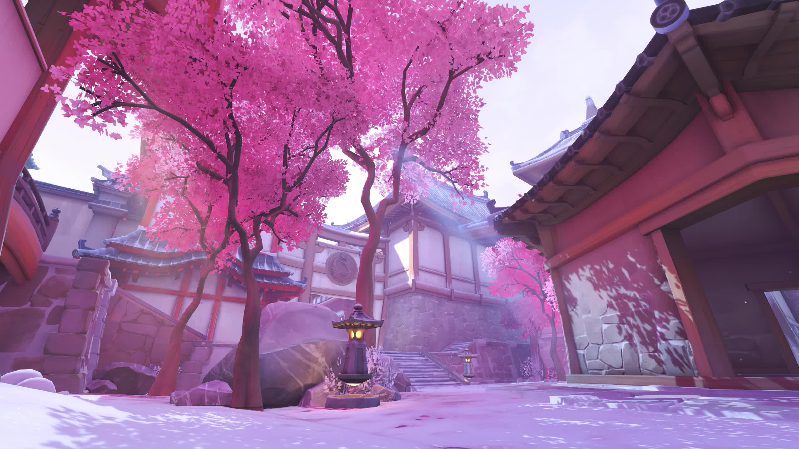 Hanamura Christmas Overwatch Live Wallpaper