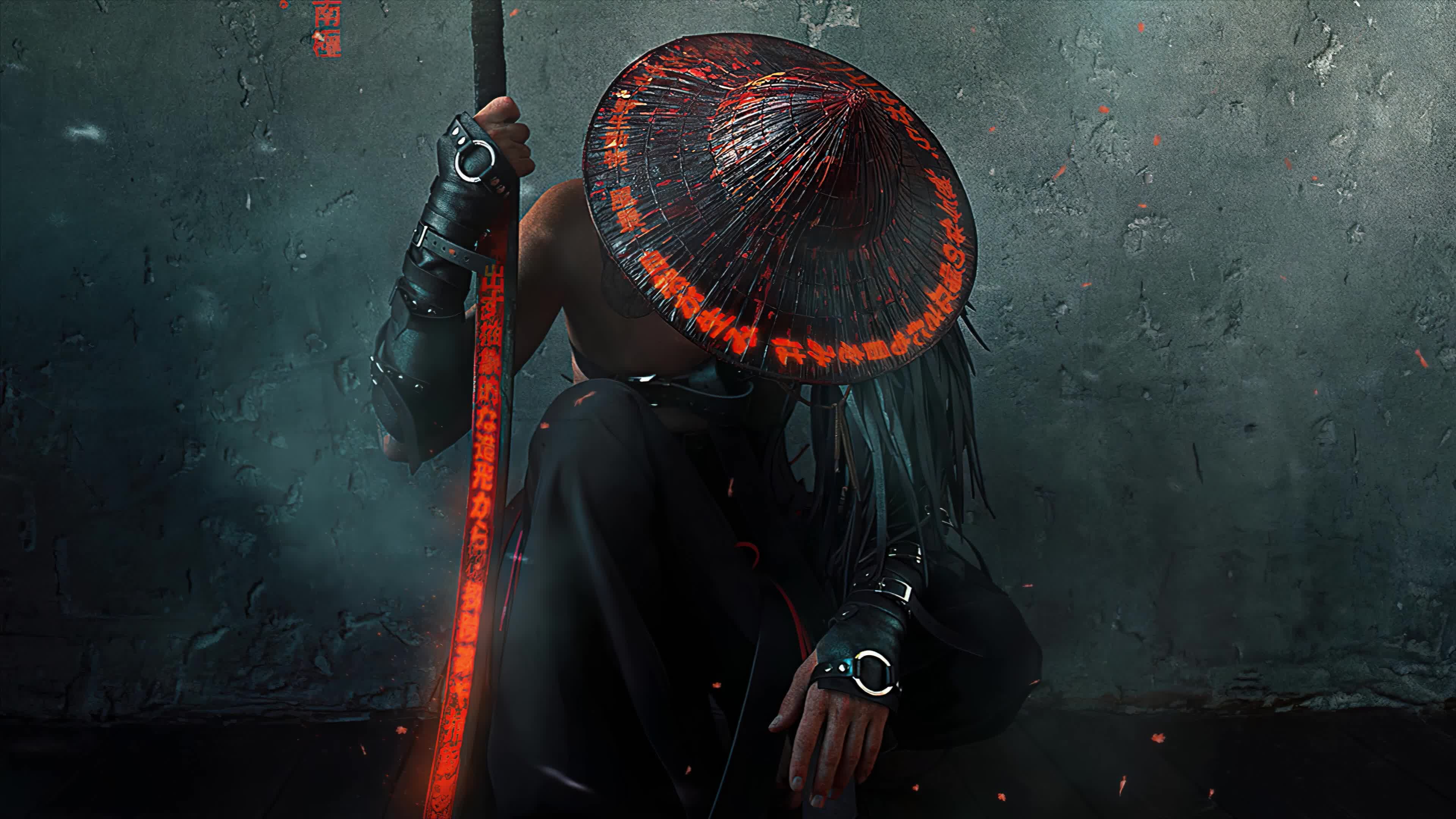 Samurai 4K Live Wallpaper