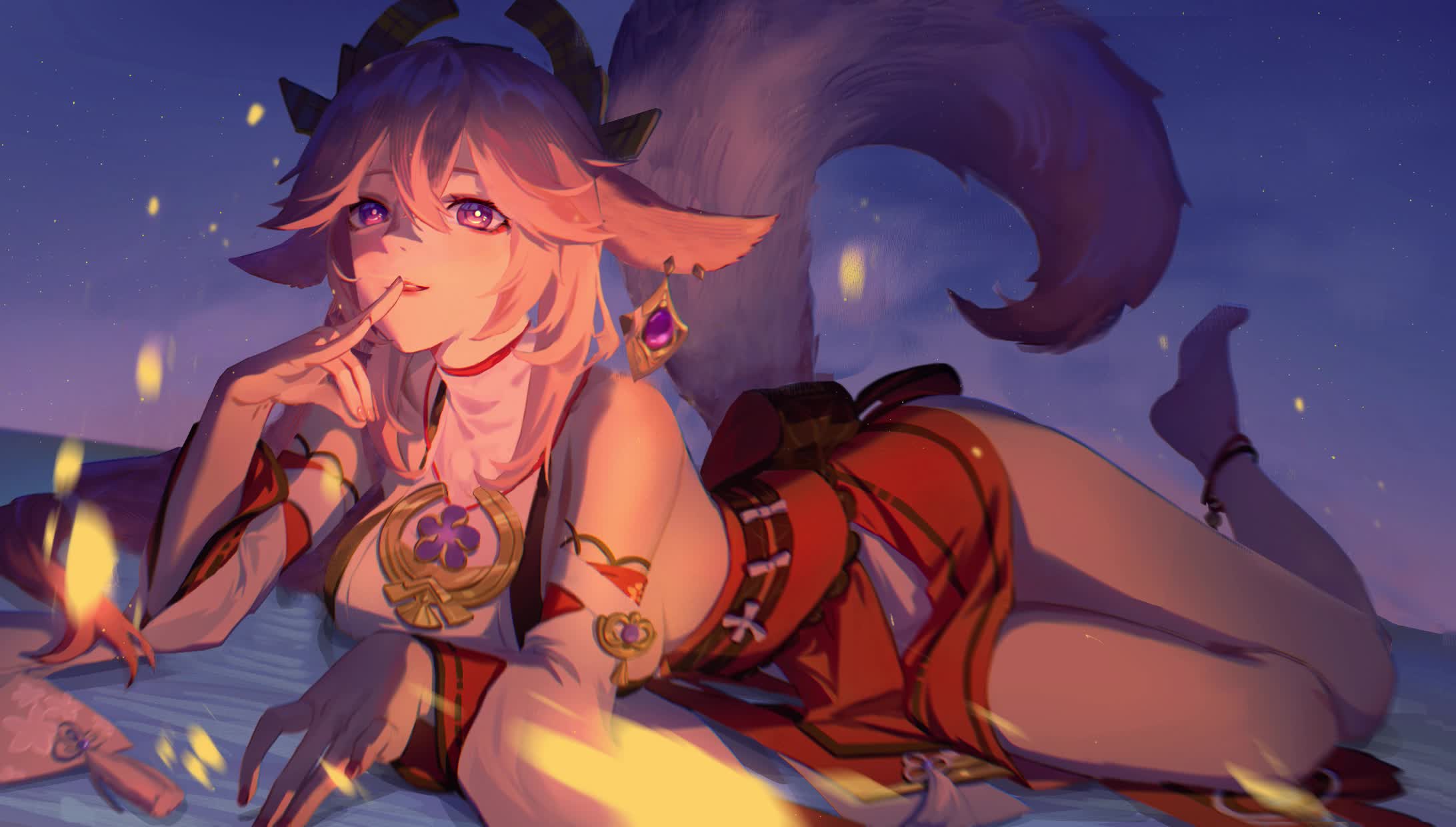 Genshin Impact Yae Miko Live Wallpaper
