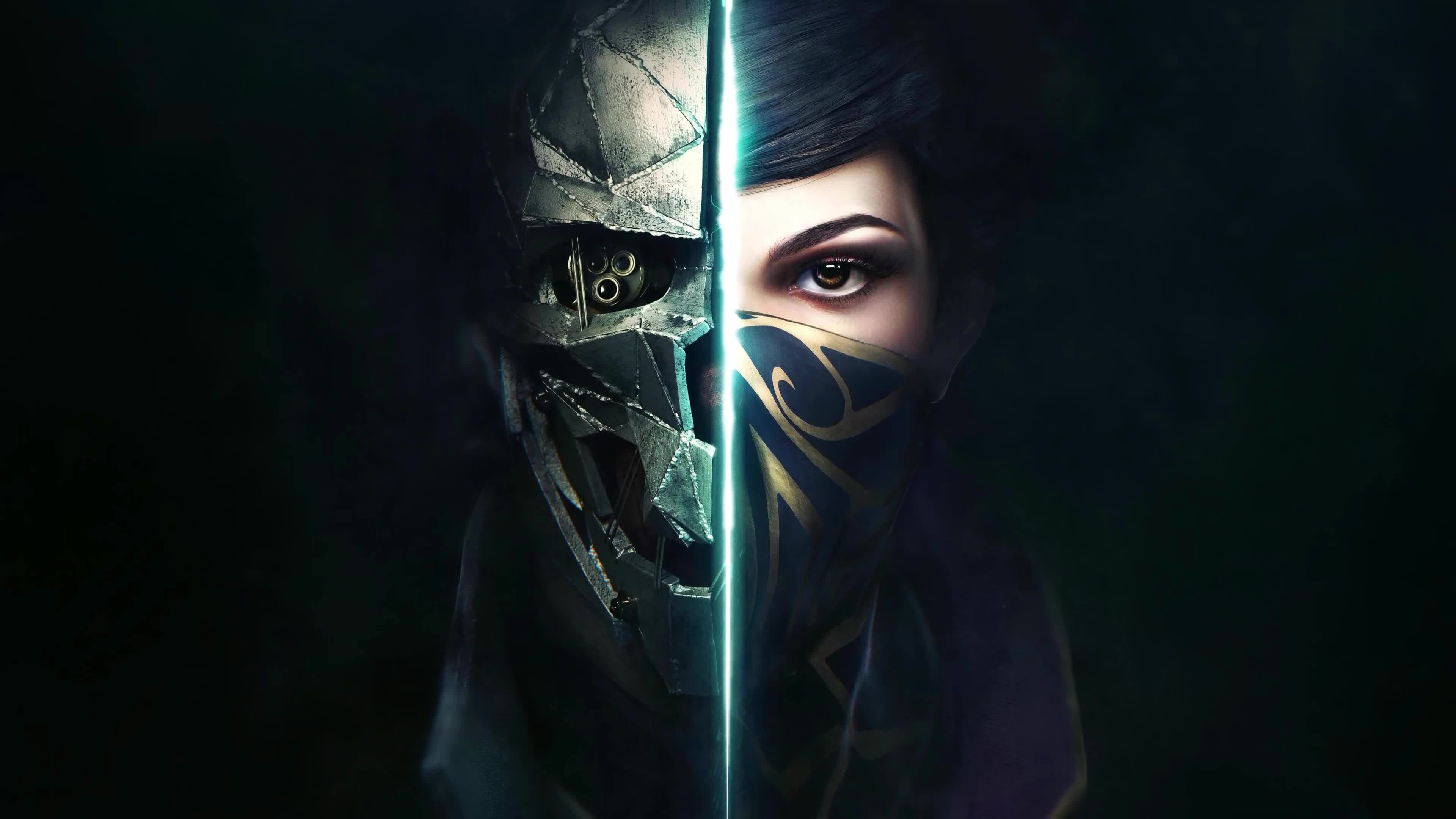 Dishonored 2 Corvo Attano & Emily Kaldwin Live Wallpaper