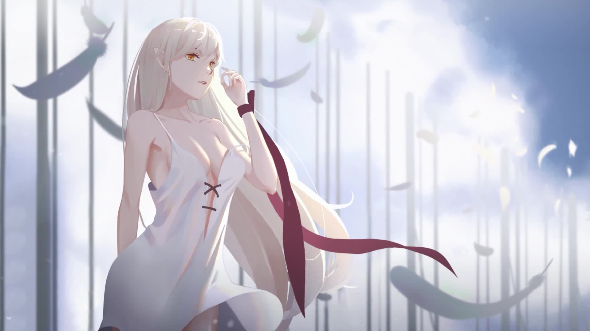 Shinobu Oshino Kiss-Shot Wallpaper - Live Wallpaper