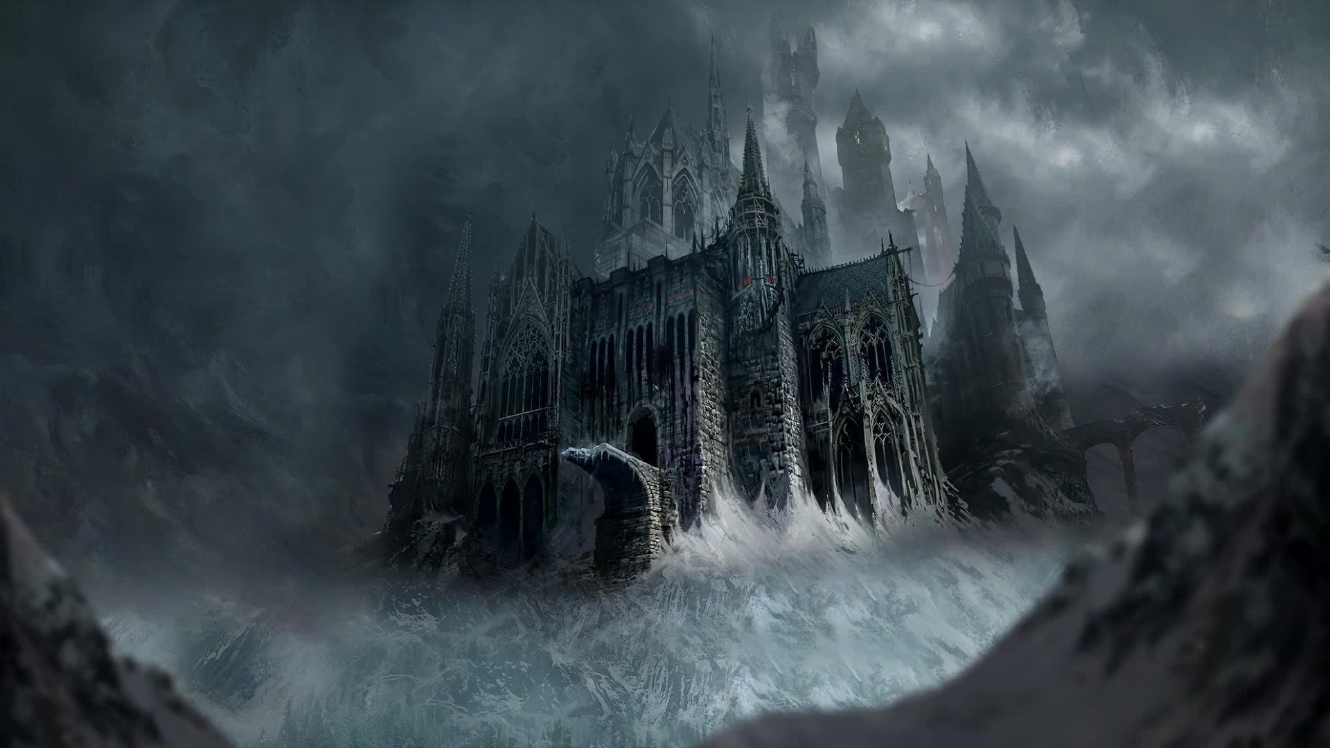 Mysterious Castle Live Wallpaper