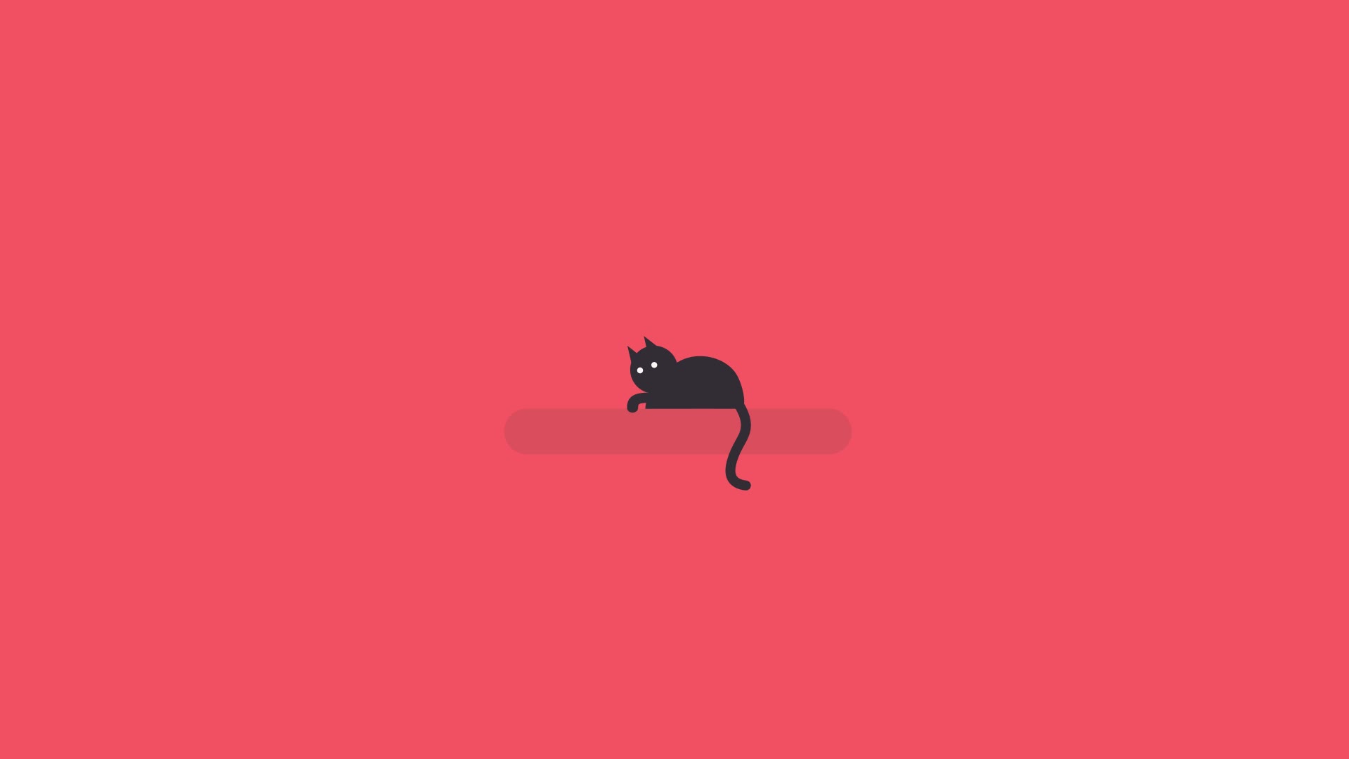 Minimalist Kitty Live Wallpaper