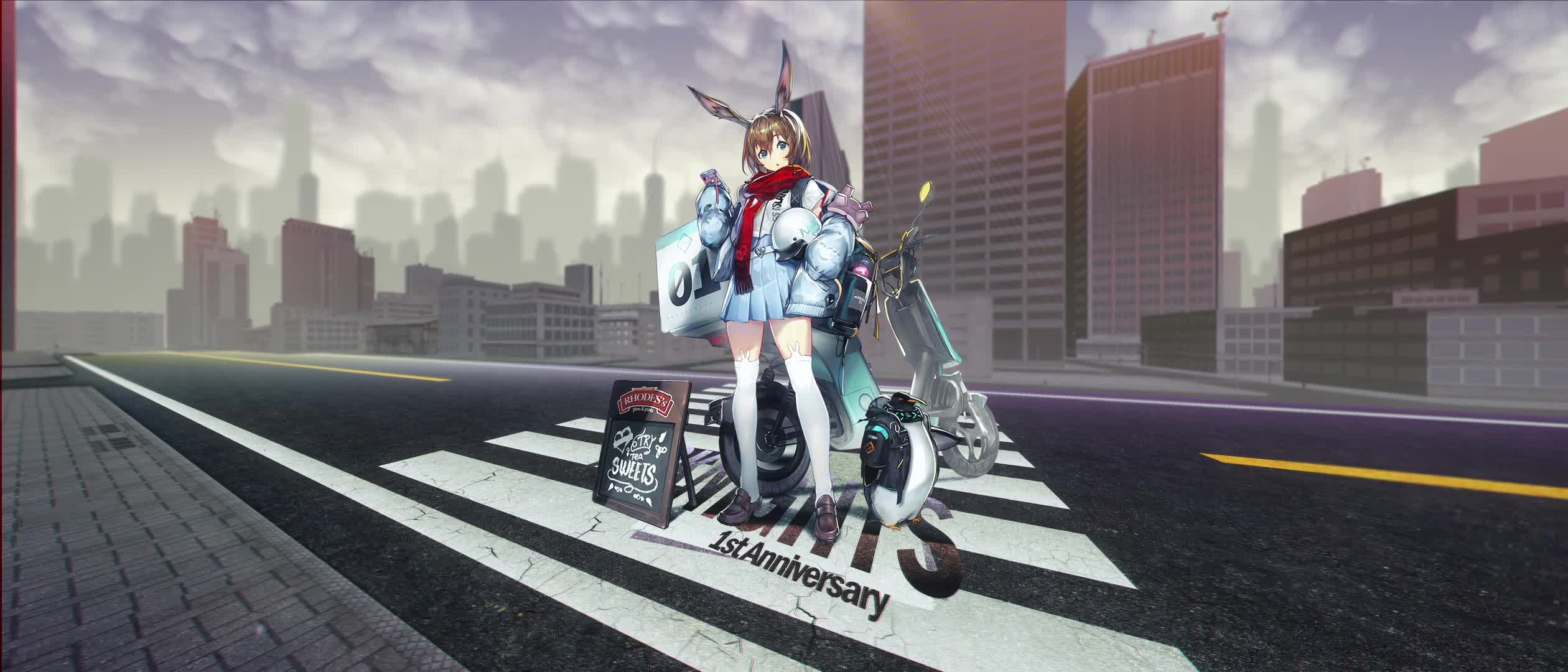 Mingrian Ark _arknights] Amyia _ See Xinglian Live Wallpaper