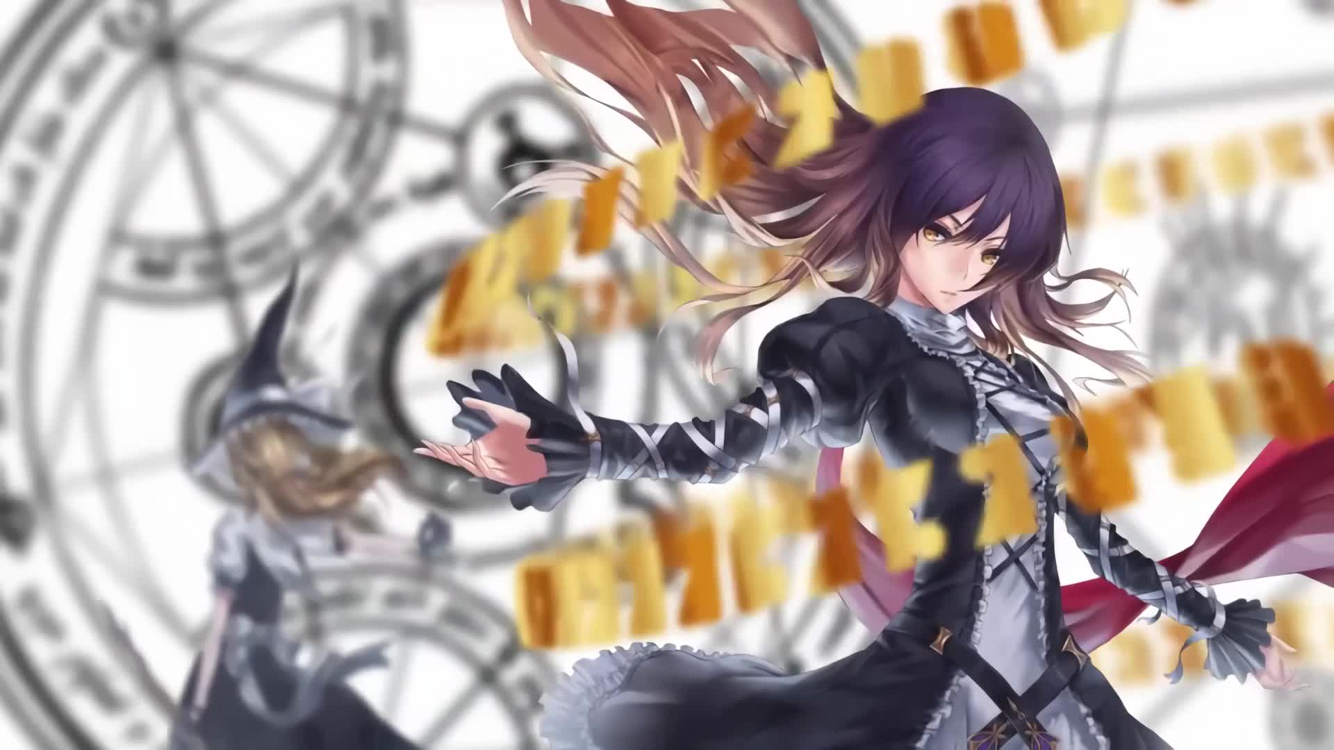 Touhou Byakuren and Marisa Live Wallpaper