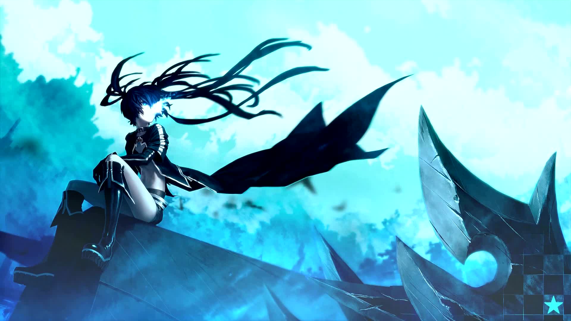 Black Rock Shooter Live Wallpaper