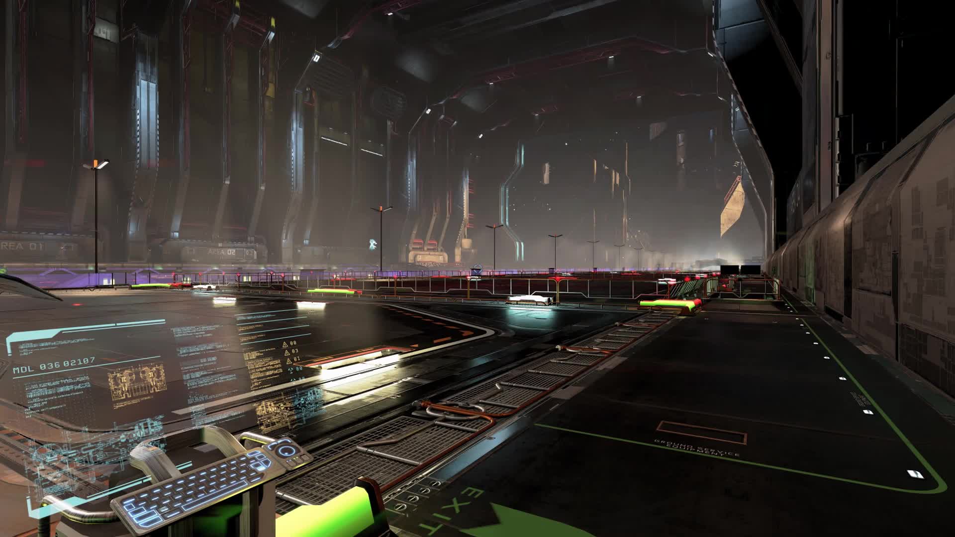 Space Stations Dock Live Wallpaper