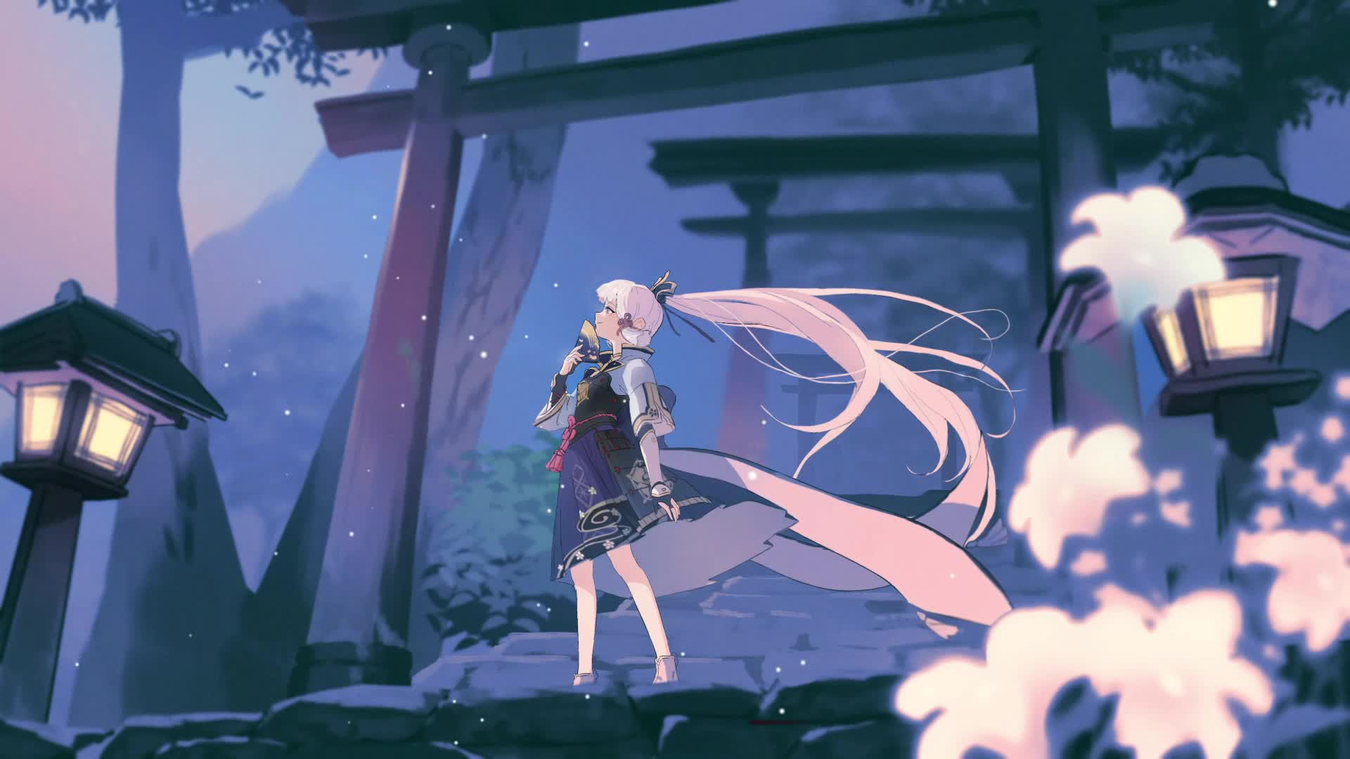 Kamisato Ayaka - Genshin Impact Live Wallpaper