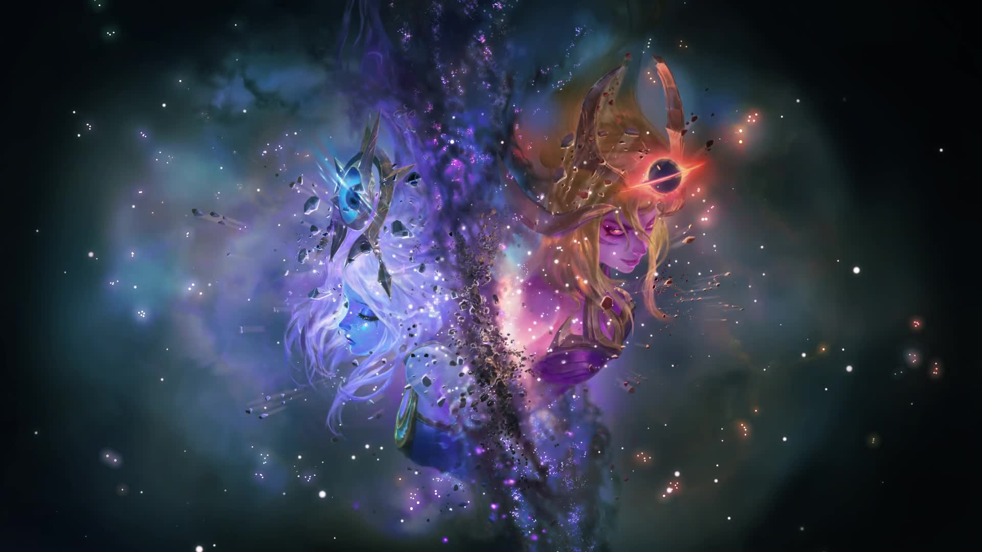 GalaxiesintroLux Live Wallpaper