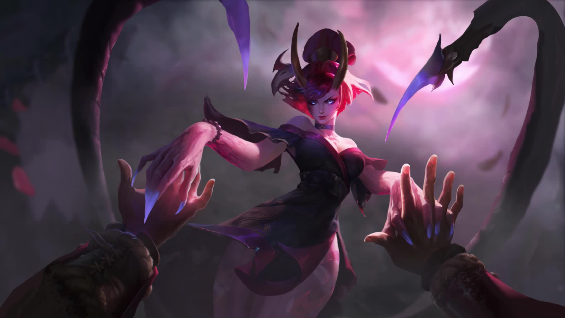 Blood Moon Evelyn - Animated Live Wallpaper