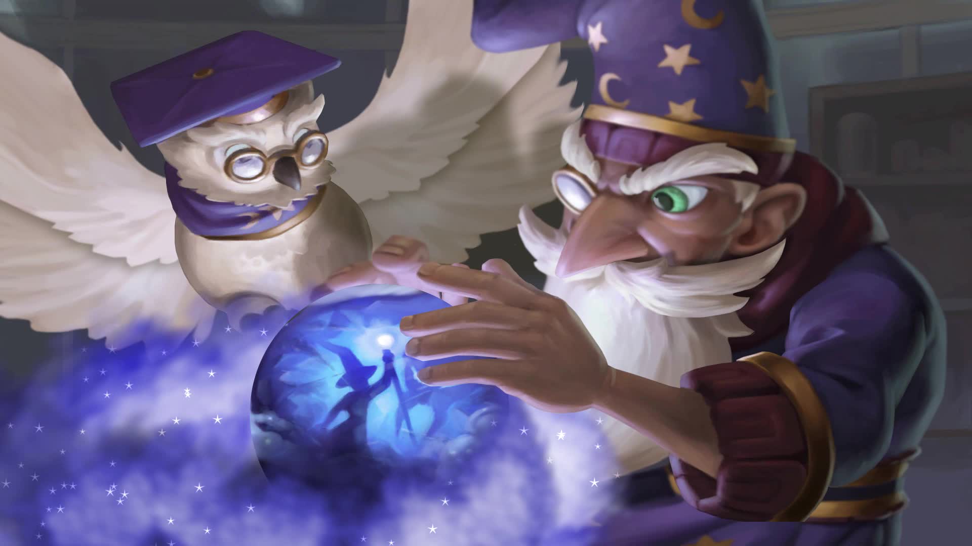 Wizard101 Merle and Gamma Live Wallpaper