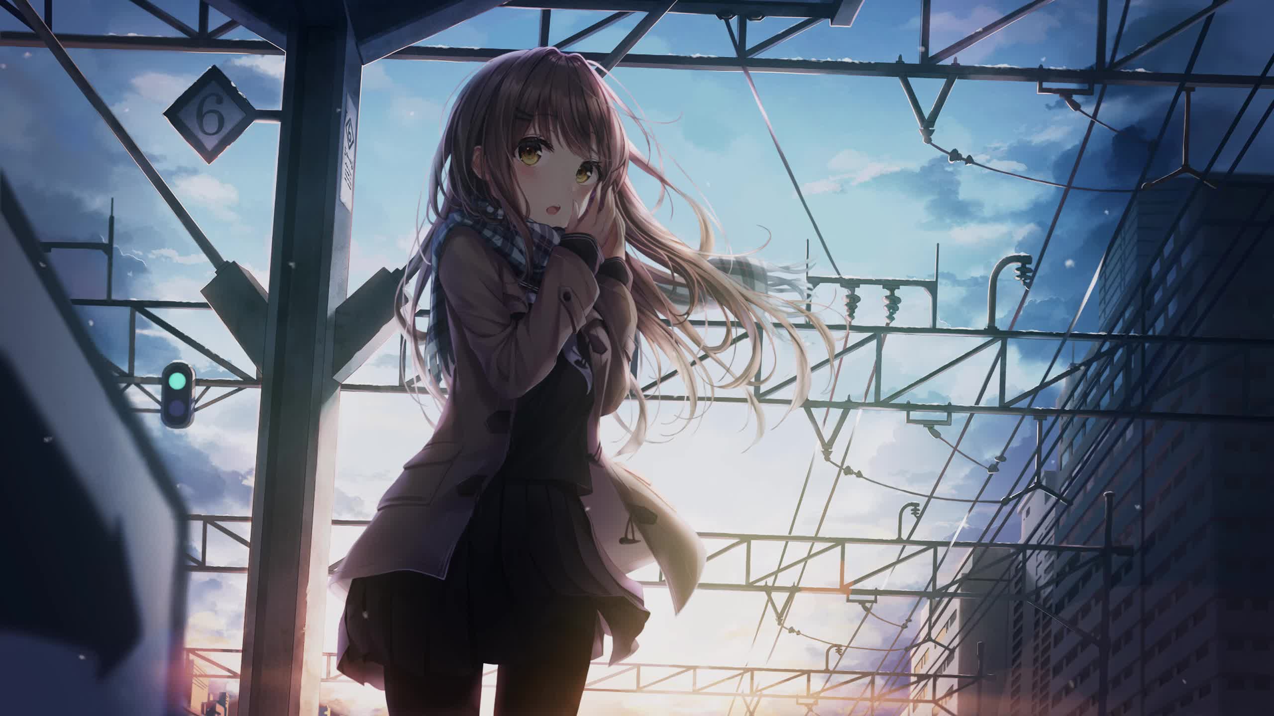 Winter Station Live Wallpaper