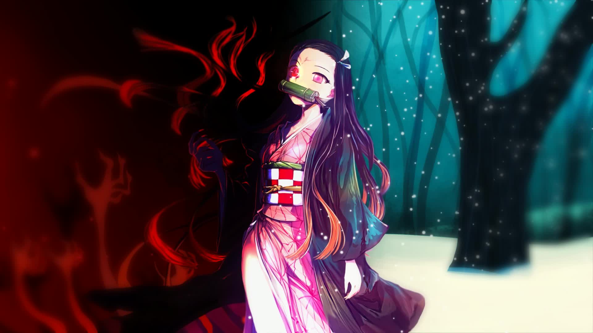 Kimetsu No Yaiba Nezuko Kamado Live Wallpaper | 1920x1080