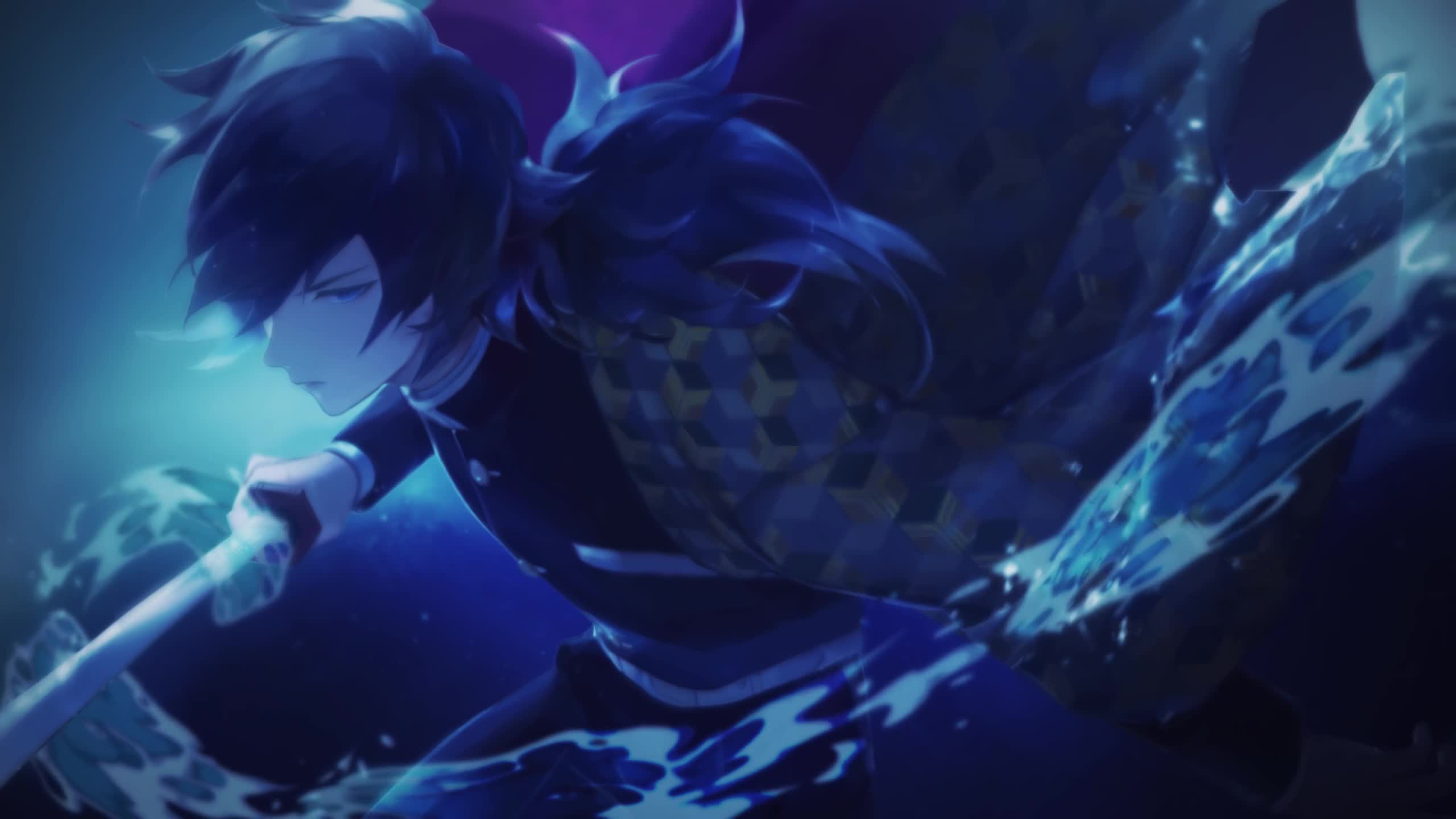 Demon Slayer Tomioka Yoshiyuki Live Wallpaper