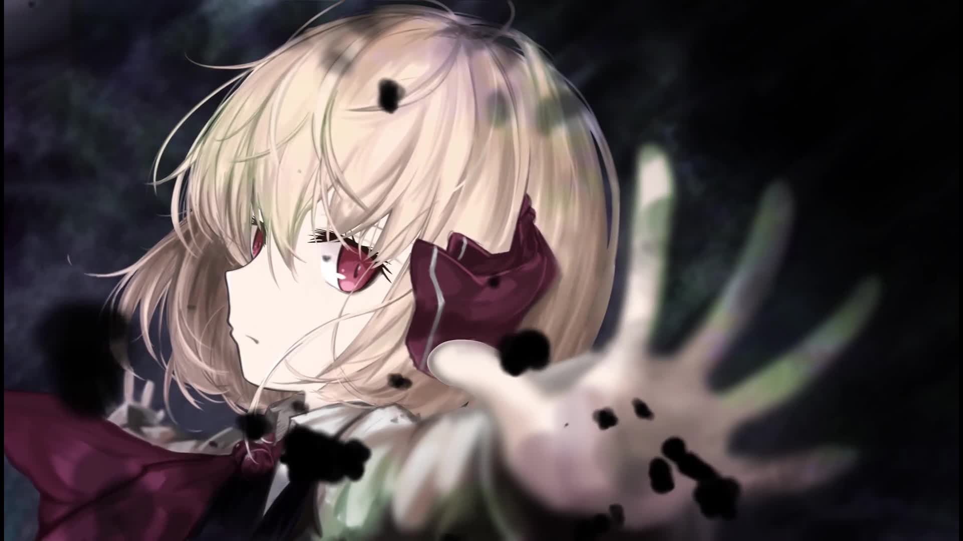 Anime Girl Rumia from Touhou Live Wallpaper