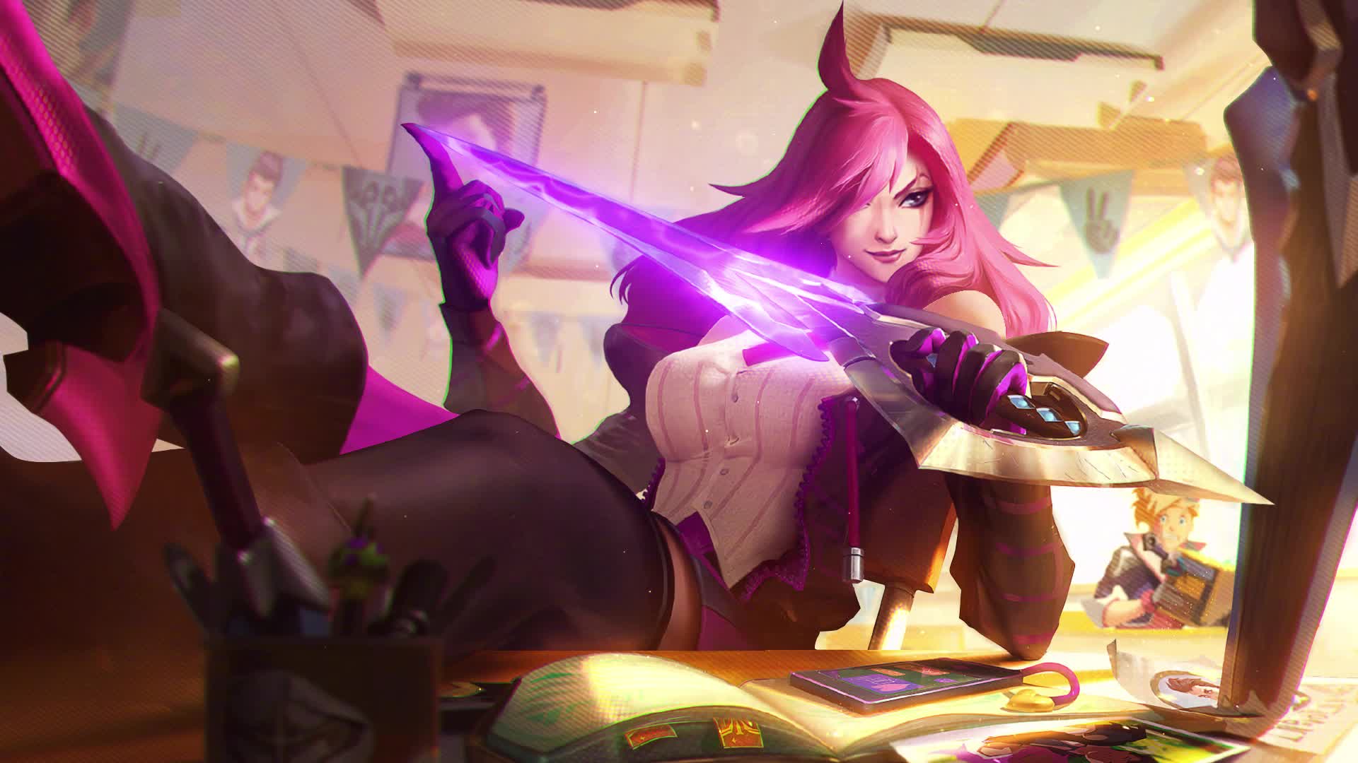 Katarina Battle Academia Live Wallpaper