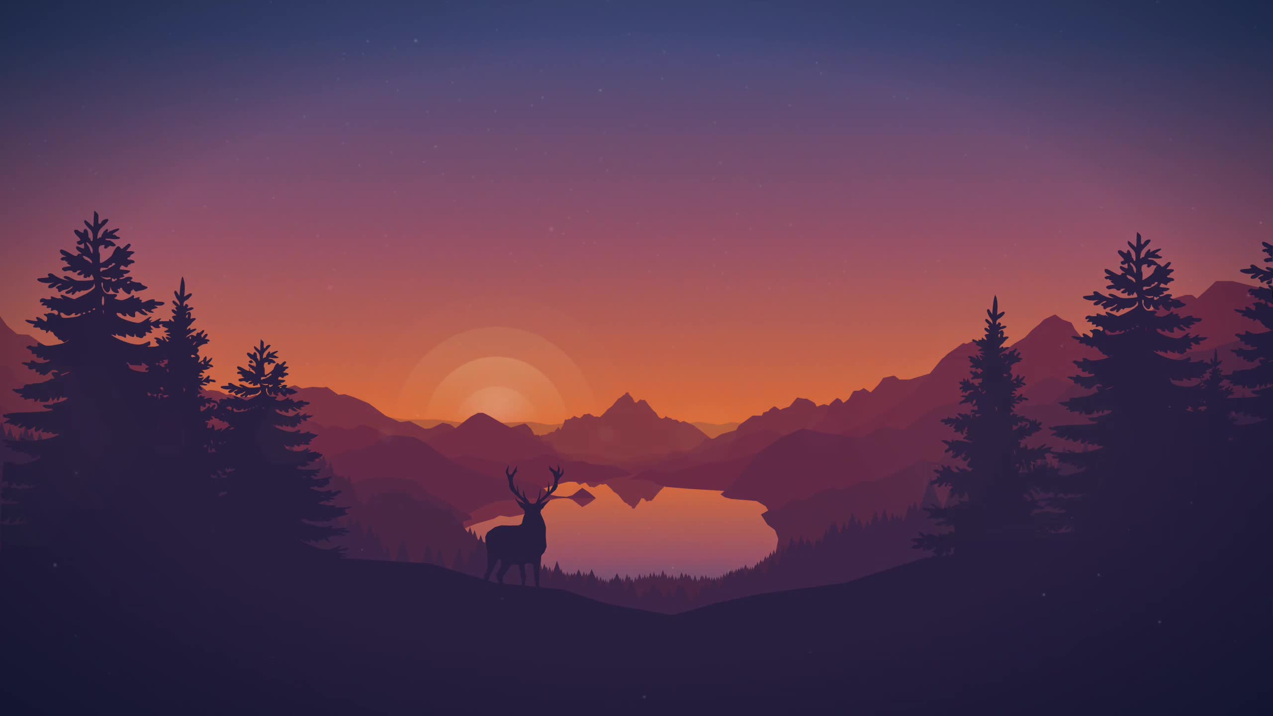 Firewatch DayNight Cycle Live Wallpaper