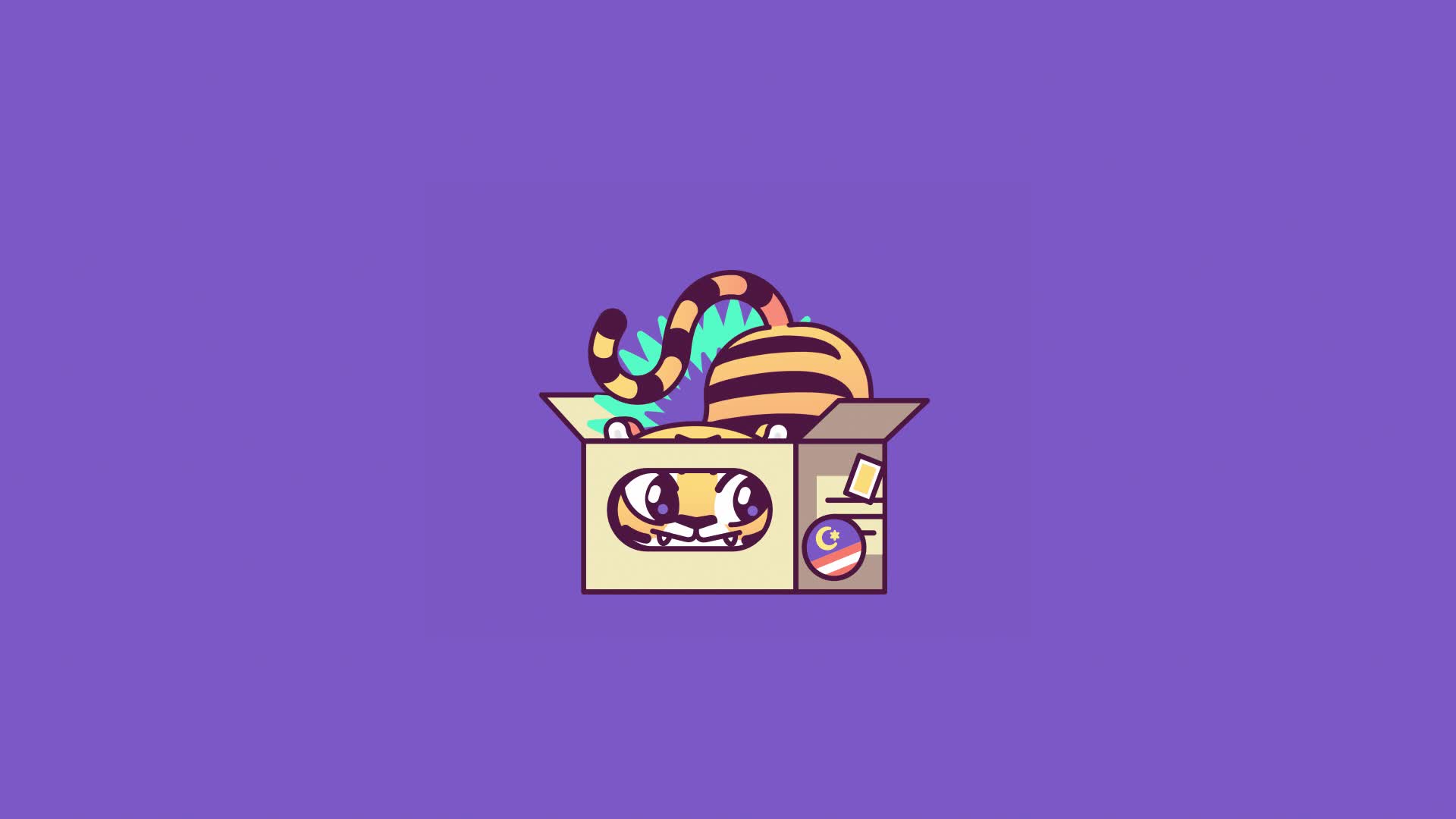Tiger In A Box Live Wallpaper