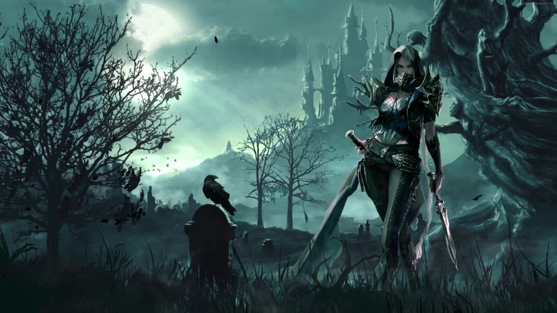Night Assassin Live Wallpaper