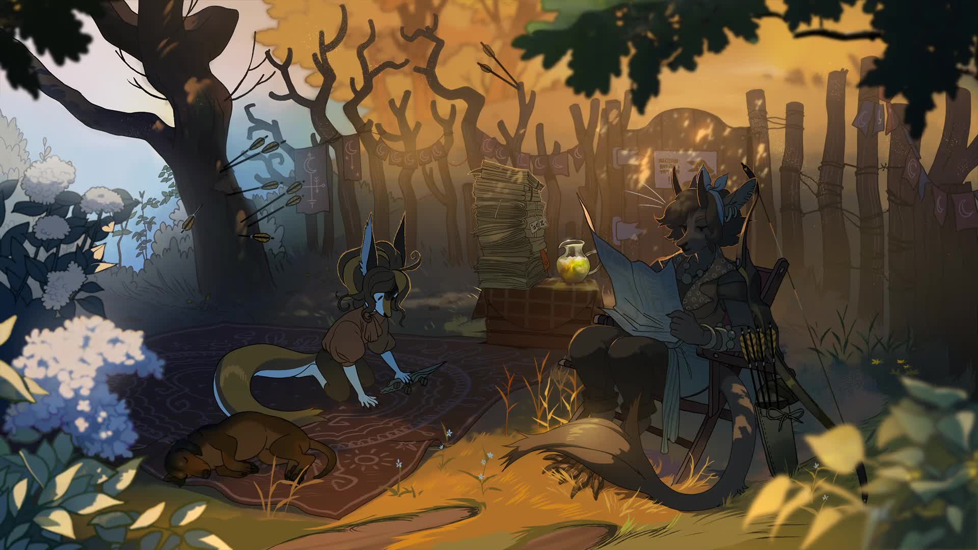 The Crown of Leaves - Femi & Waffle Live Wallpaper