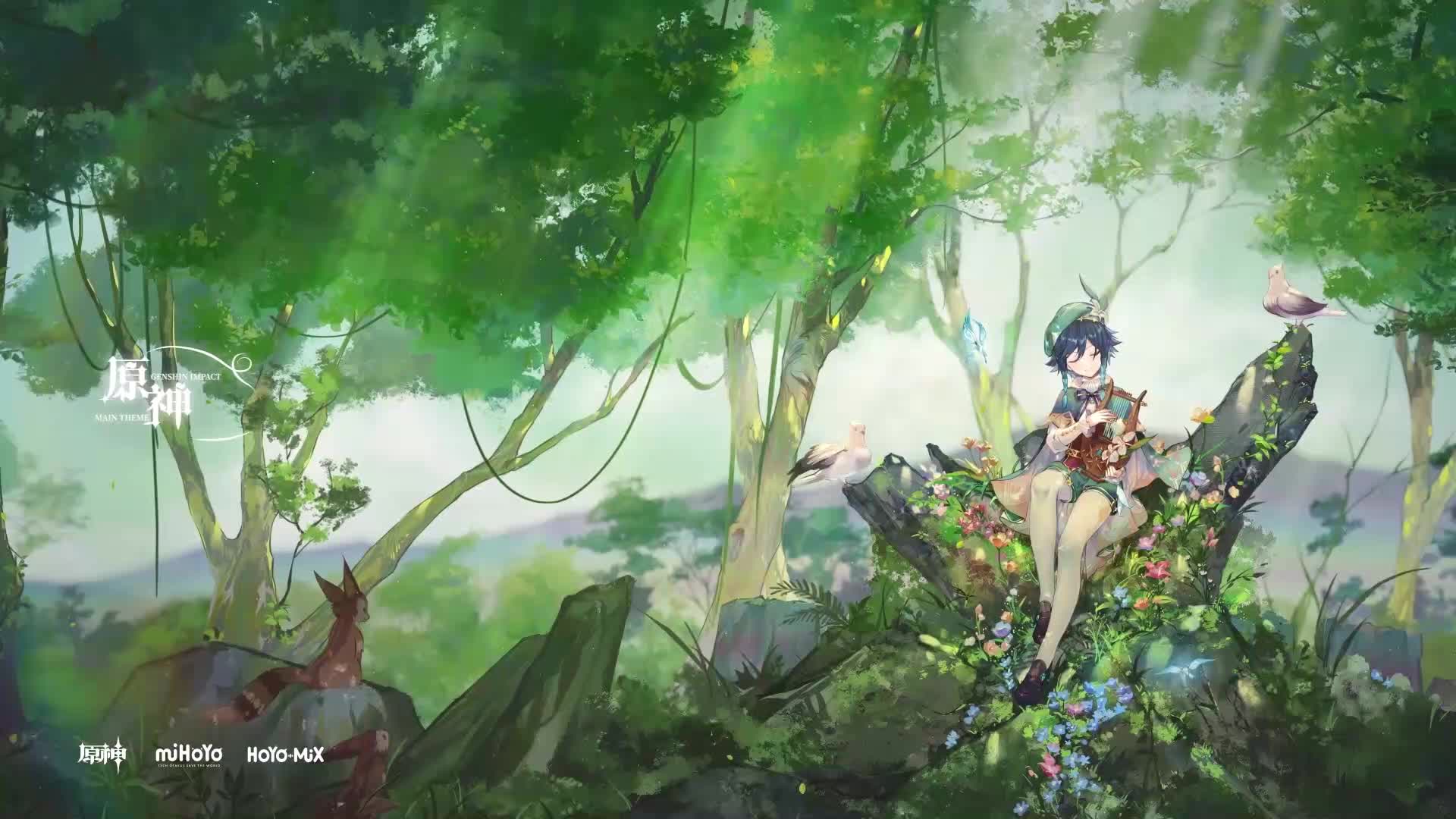 Venti Genshin Impact Live Wallpaper