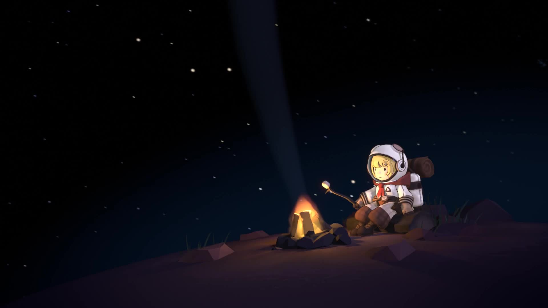 Amelia Watson in the Outer Wilds Live Wallpaper