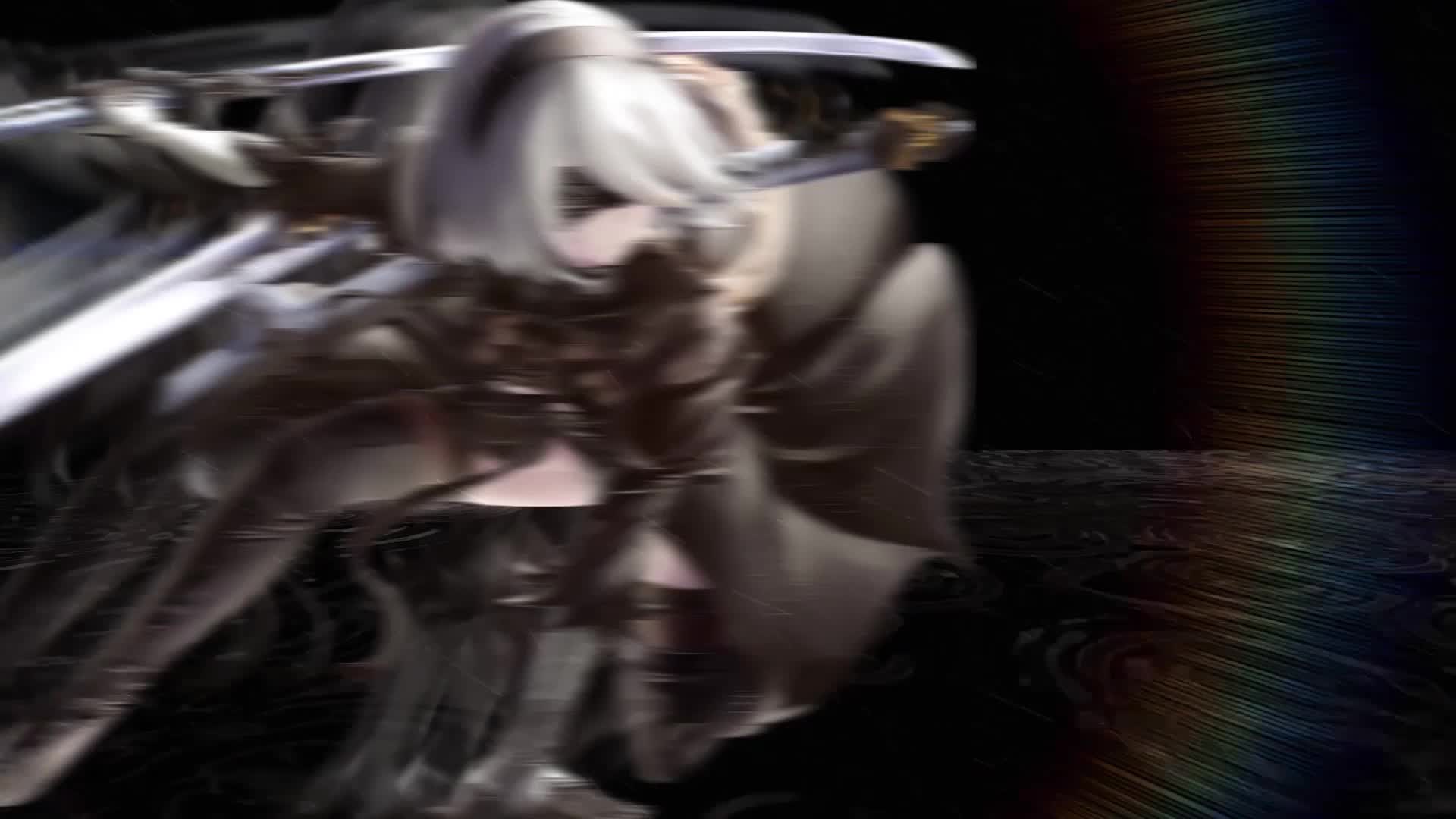 2B YORHA KATANA Live Wallpaper