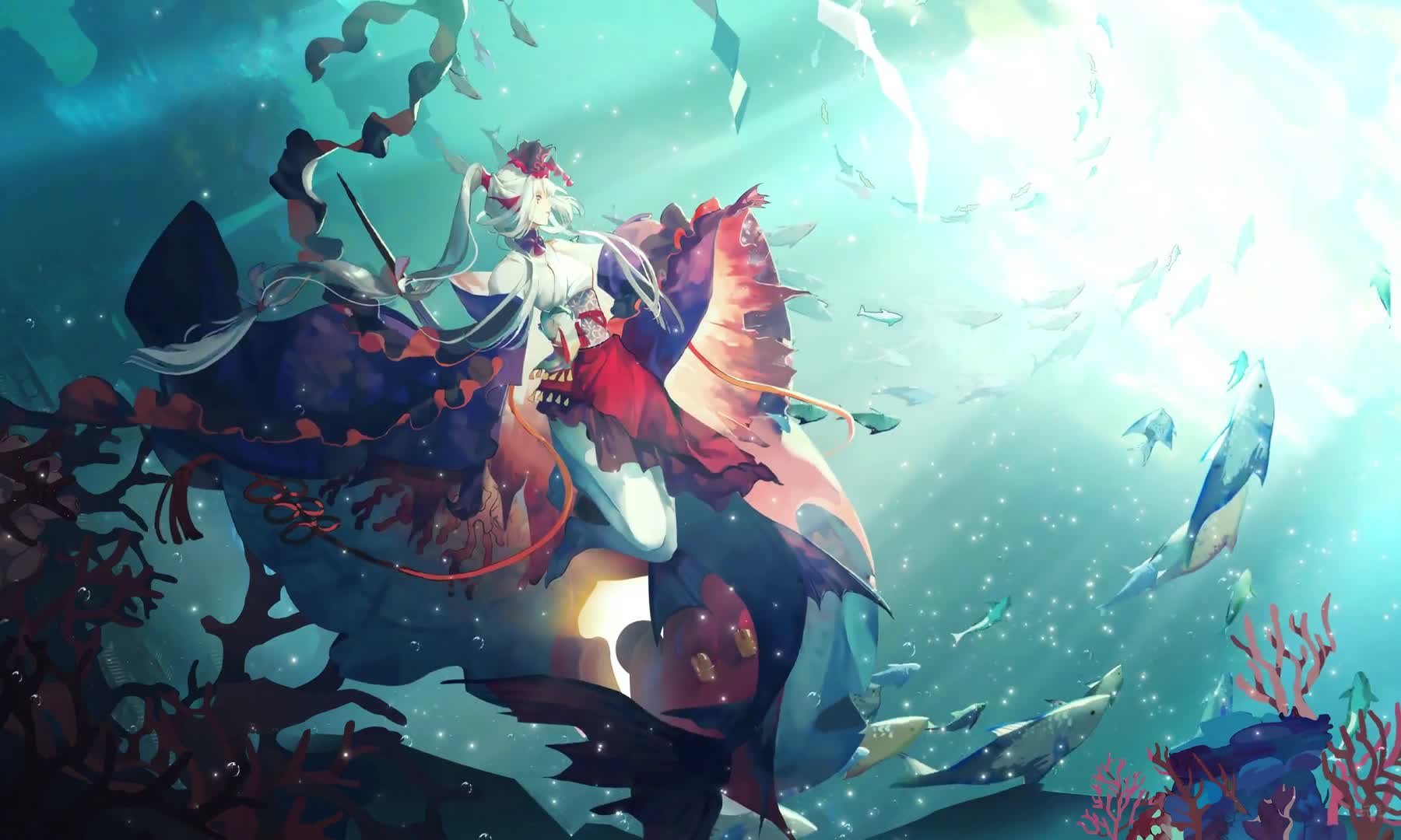 Onmyoji Chihime Live Wallpaper