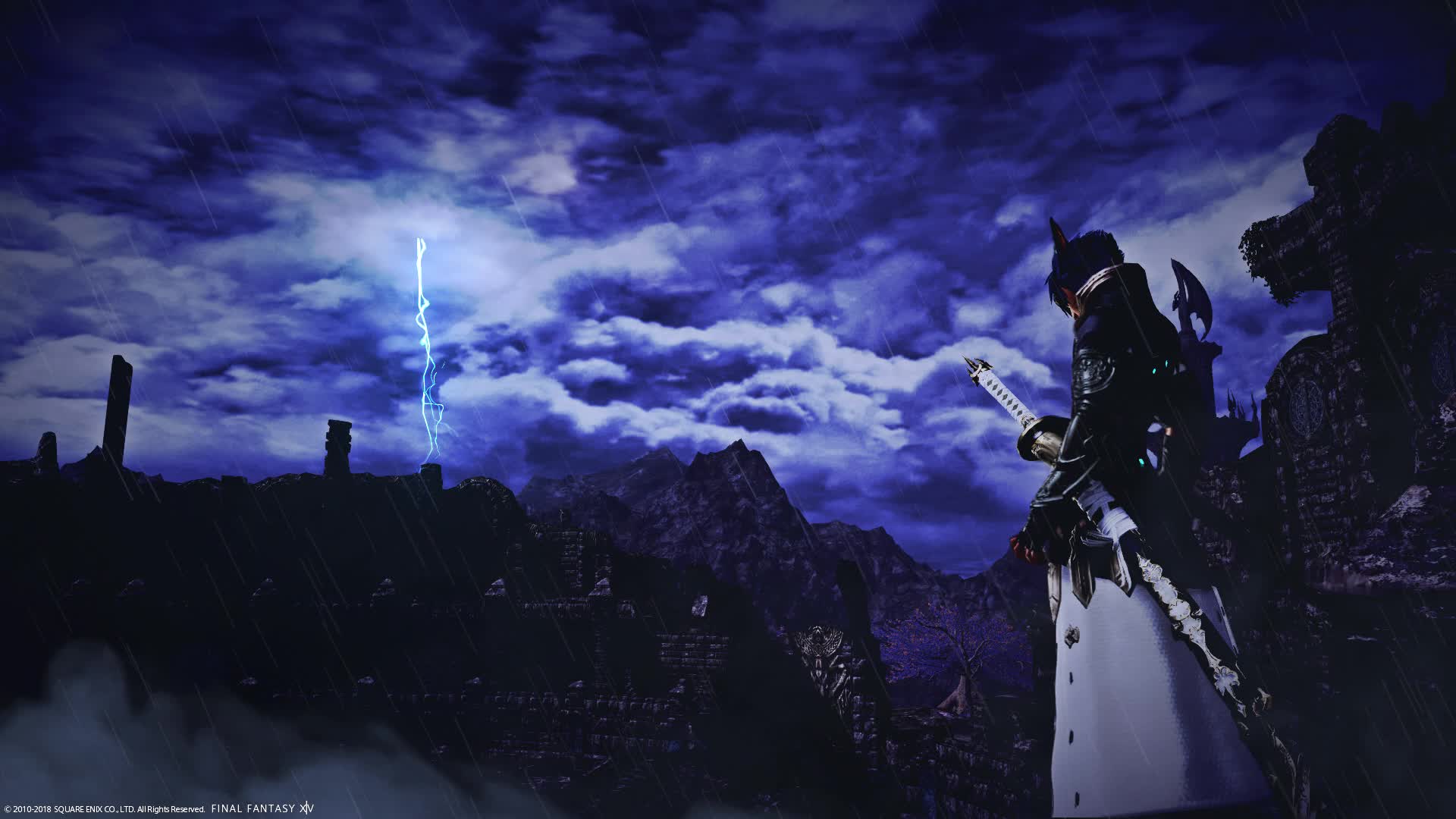 Storm Samurai Live Wallpaper