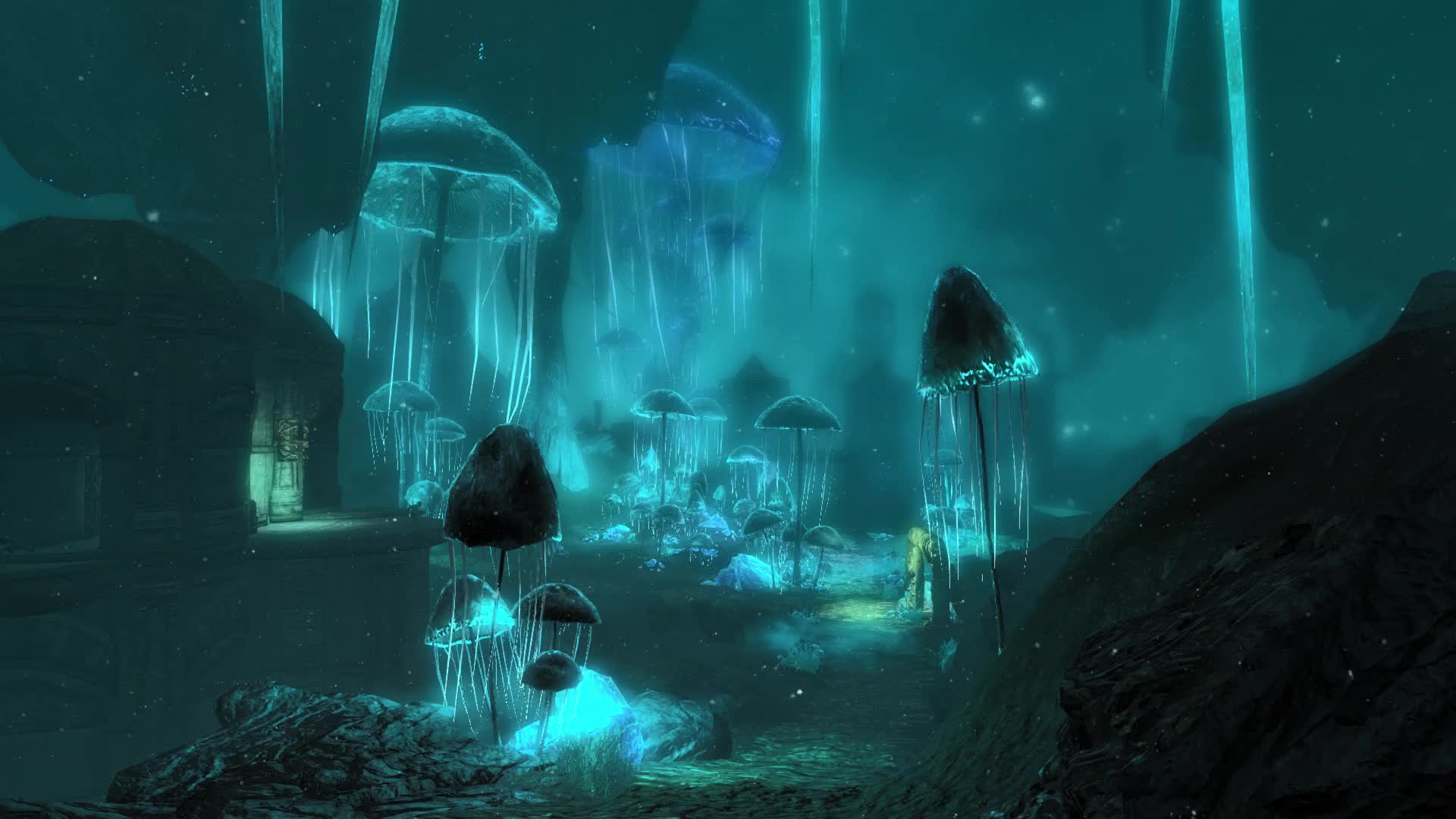 Blackreach Skyrim Live Wallpaper