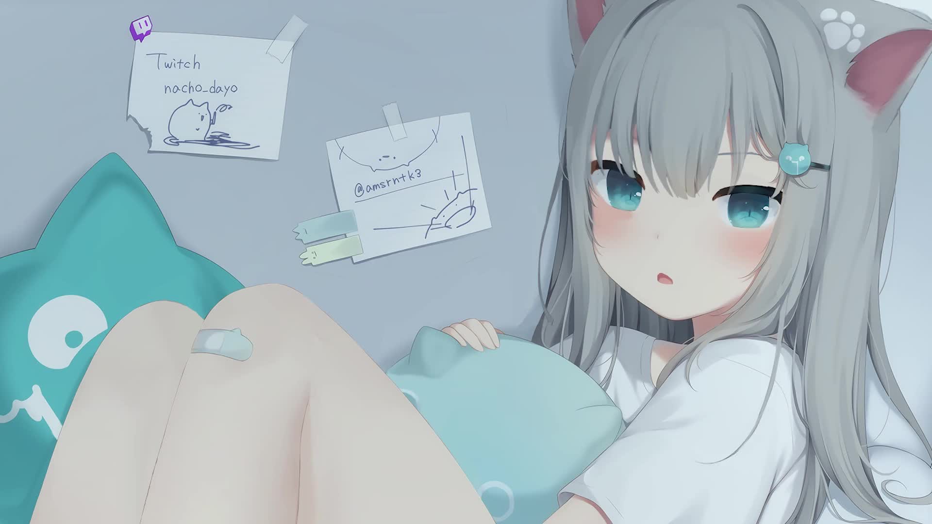 Nekoha Shizuku Live Wallpaper
