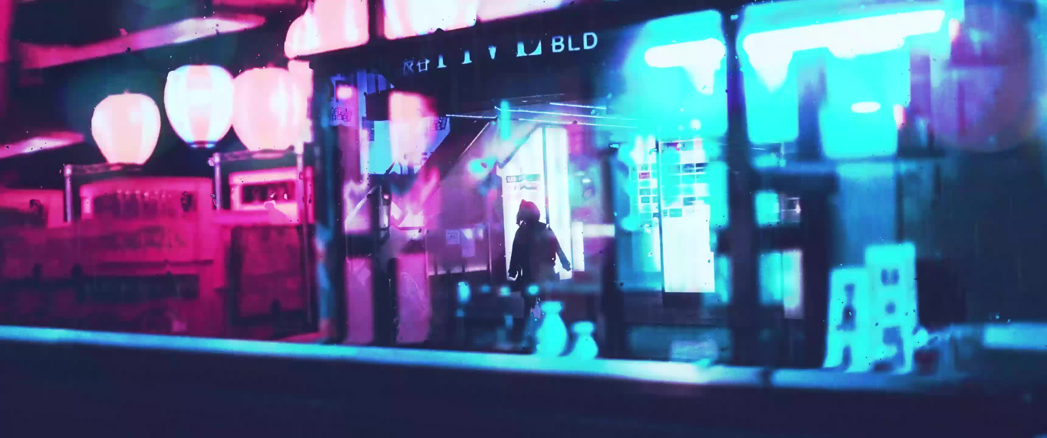 Tokyo Night Rain Live Wallpaper