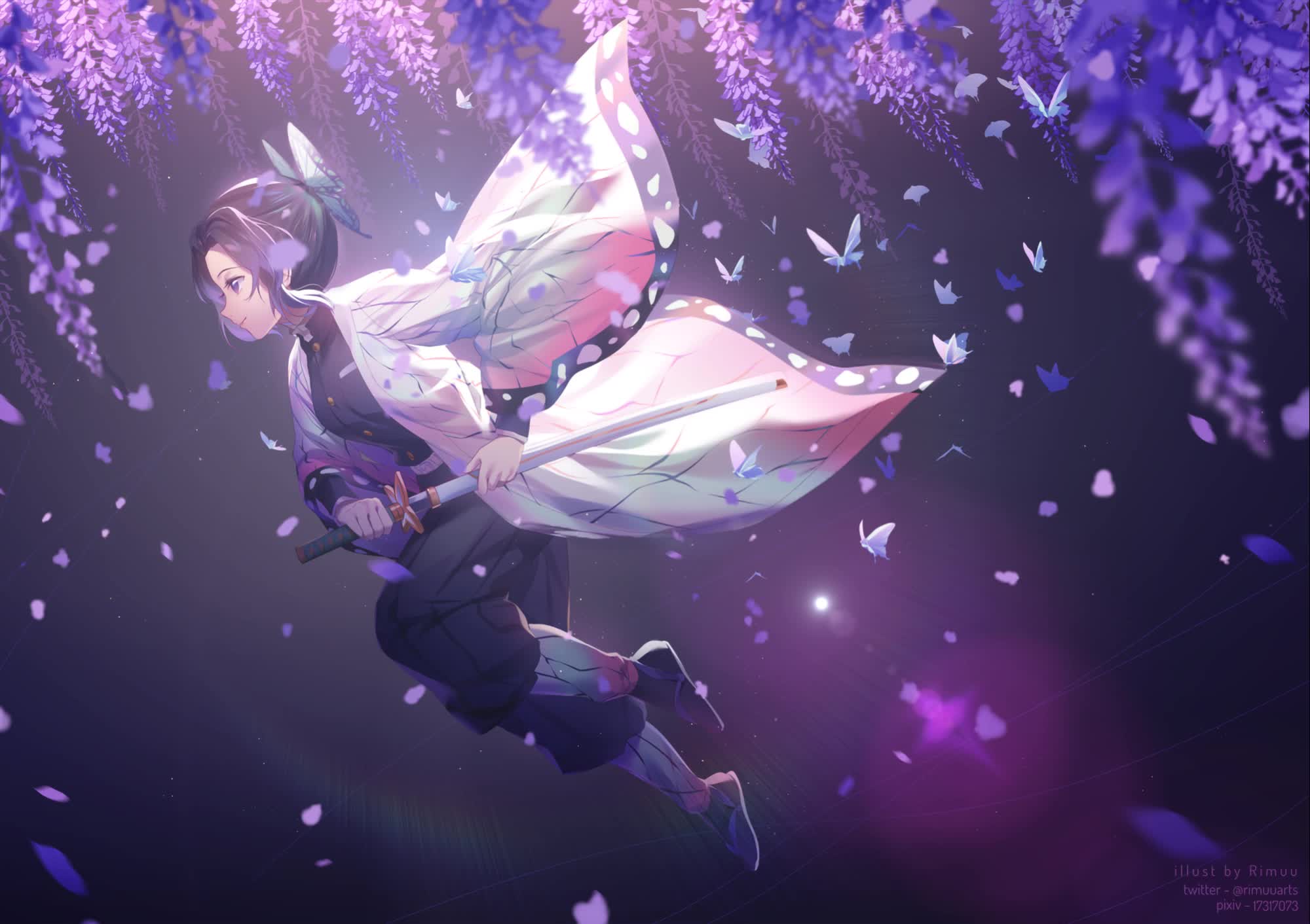 Butterfly Ninja Live Wallpaper