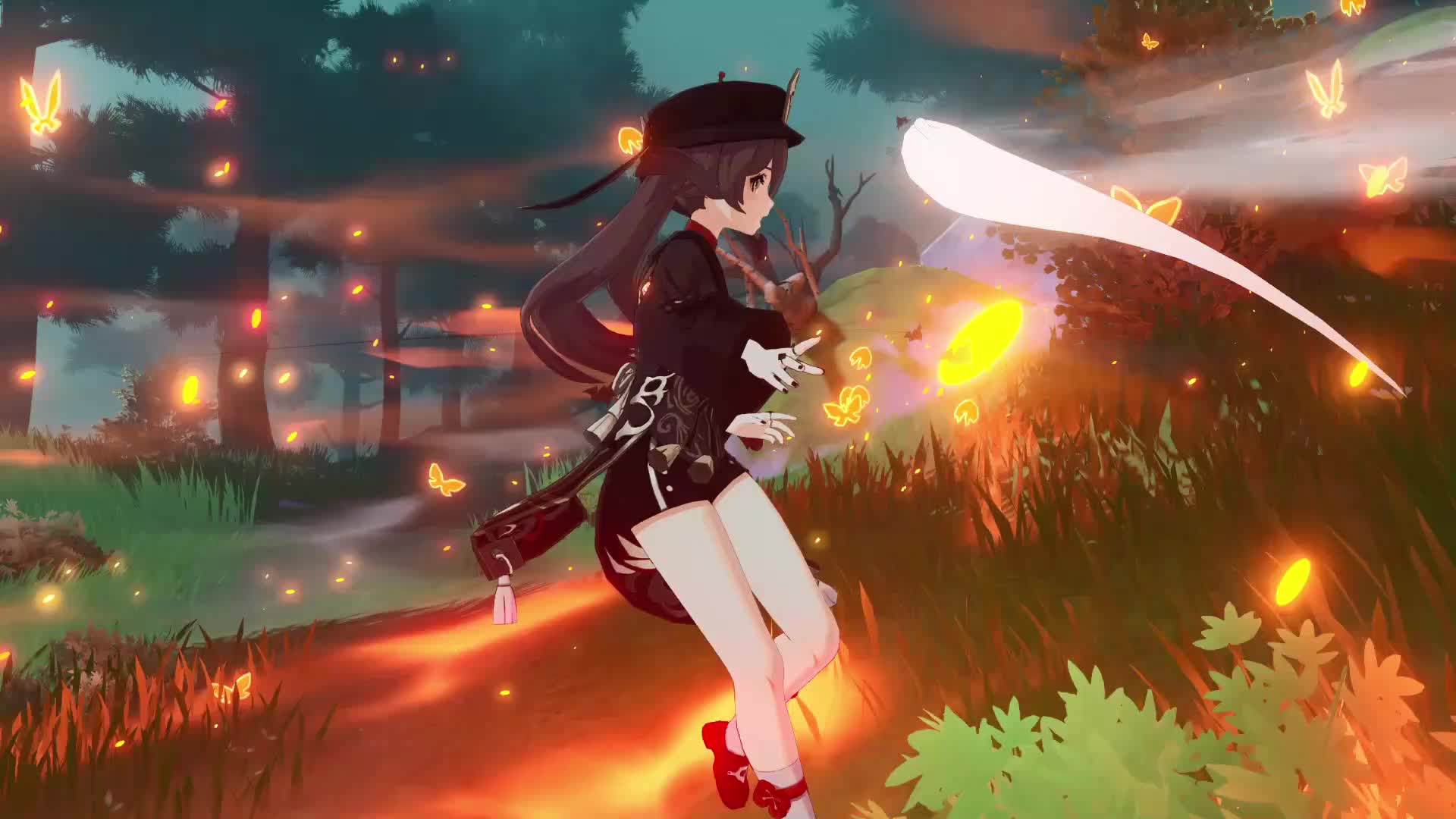 Genshin Impact Hu Tao Live Wallpaper