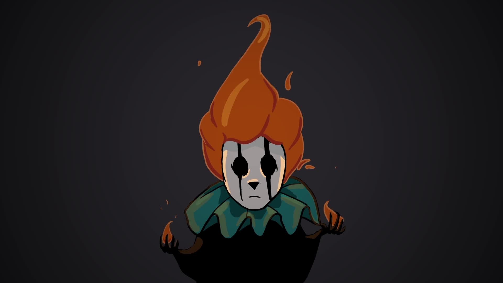 Fire clown v2 Live Wallpaper