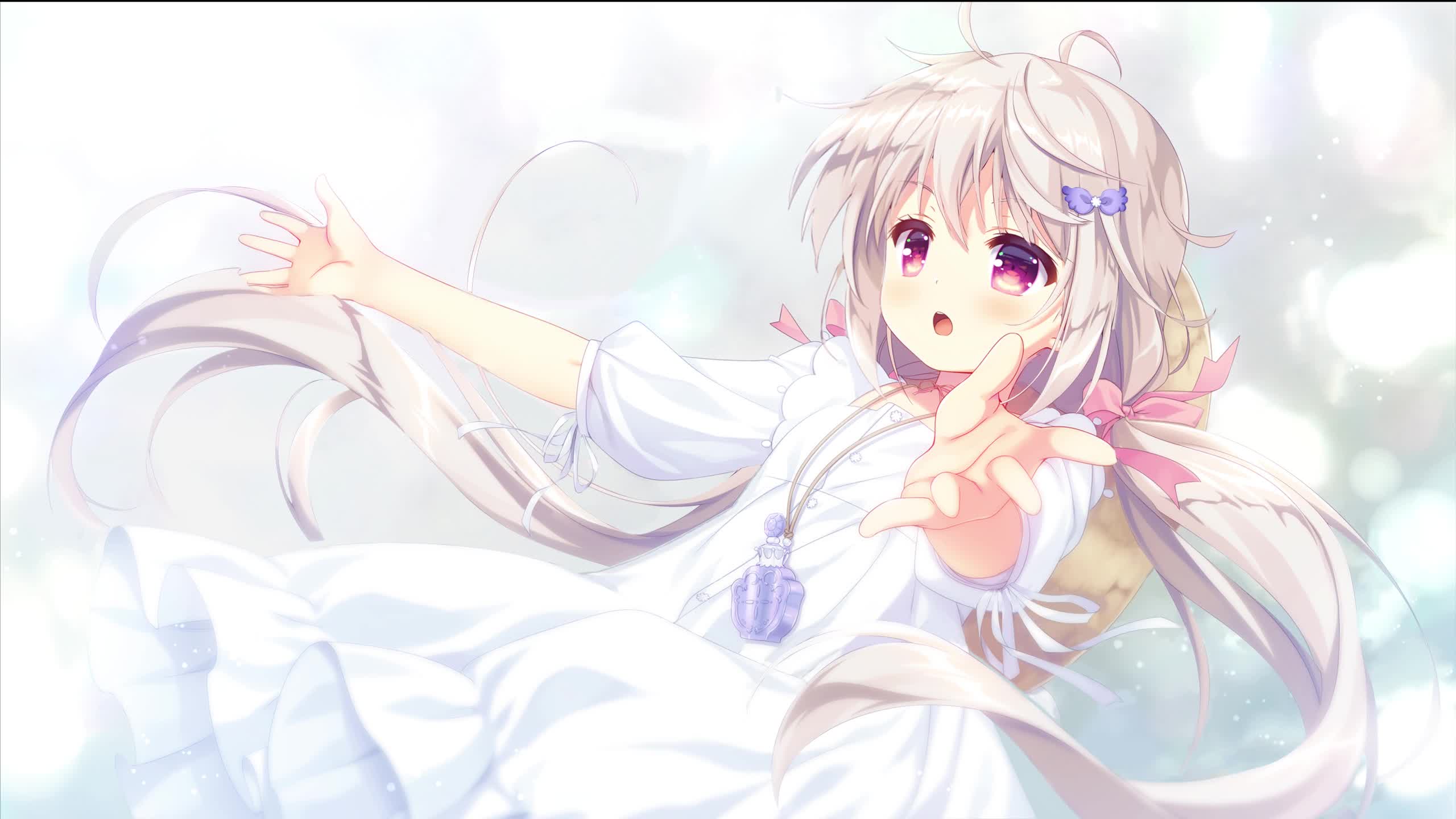 Bai Hua Anime Gril Live Wallpaper