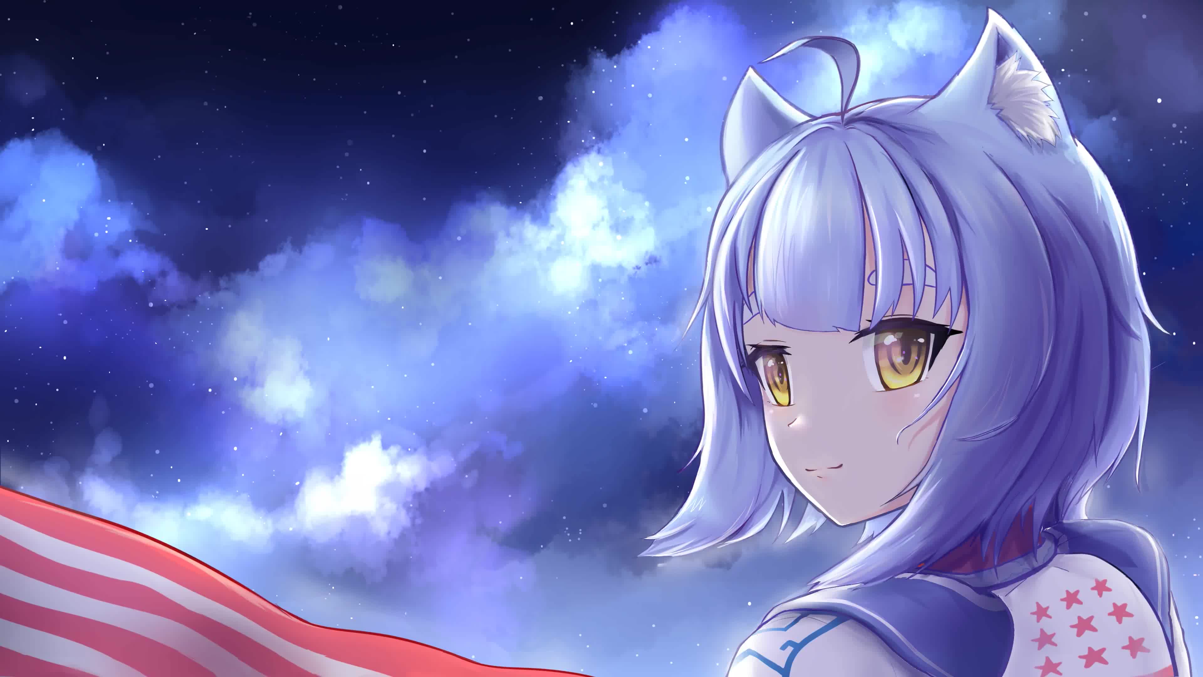 Warship Girls Anime 4K Quality Live Wallpaper