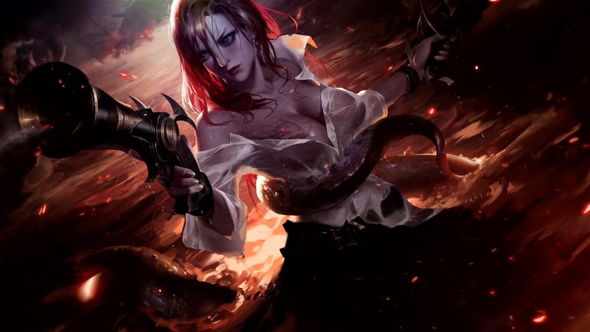 Miss Fortune League Of Legends Game Live Wallpaper