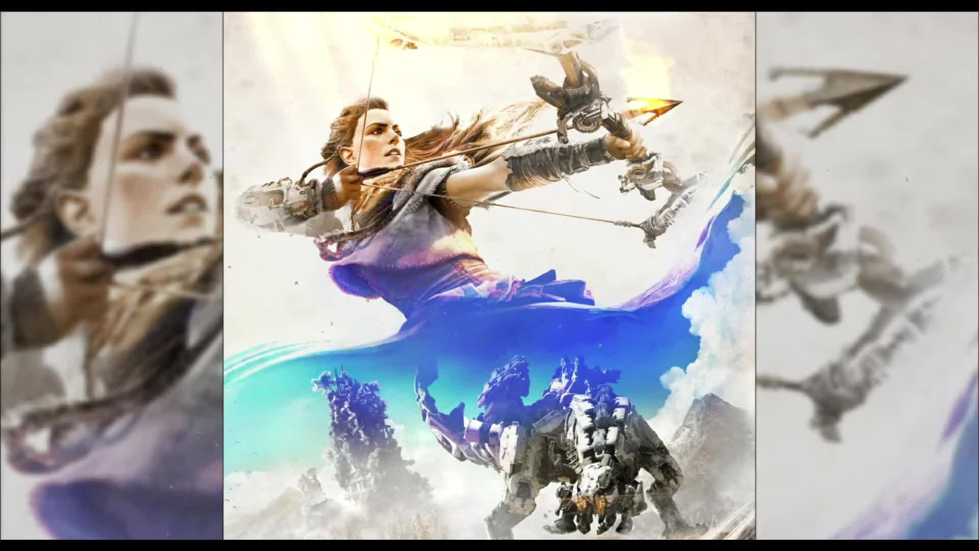 Aloy Red Hair Hero From Horizon Zero Dawn Live Wallpaper