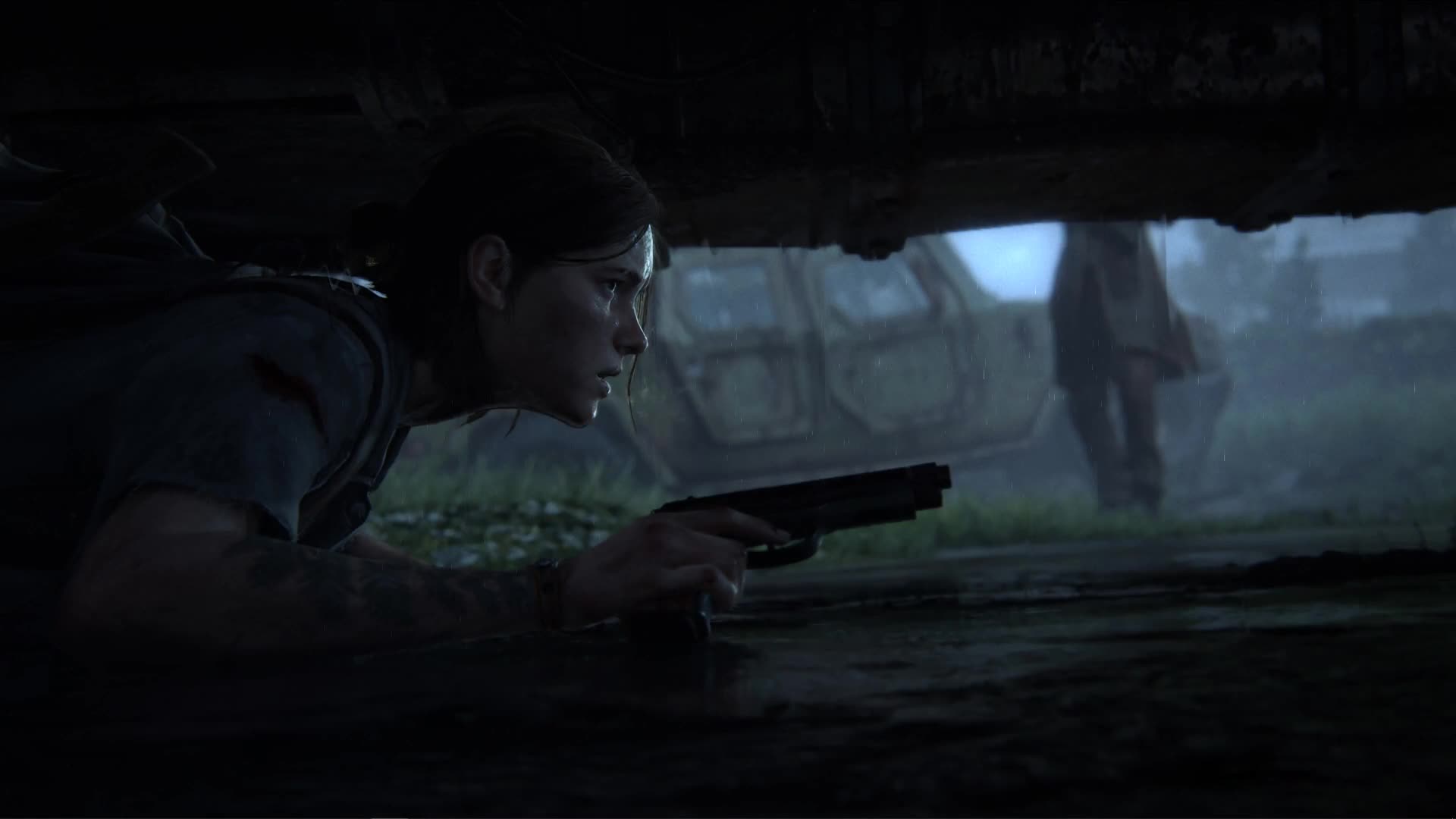 Ellie in Ambush The Last Of Us 2 Game Live Wallpaper