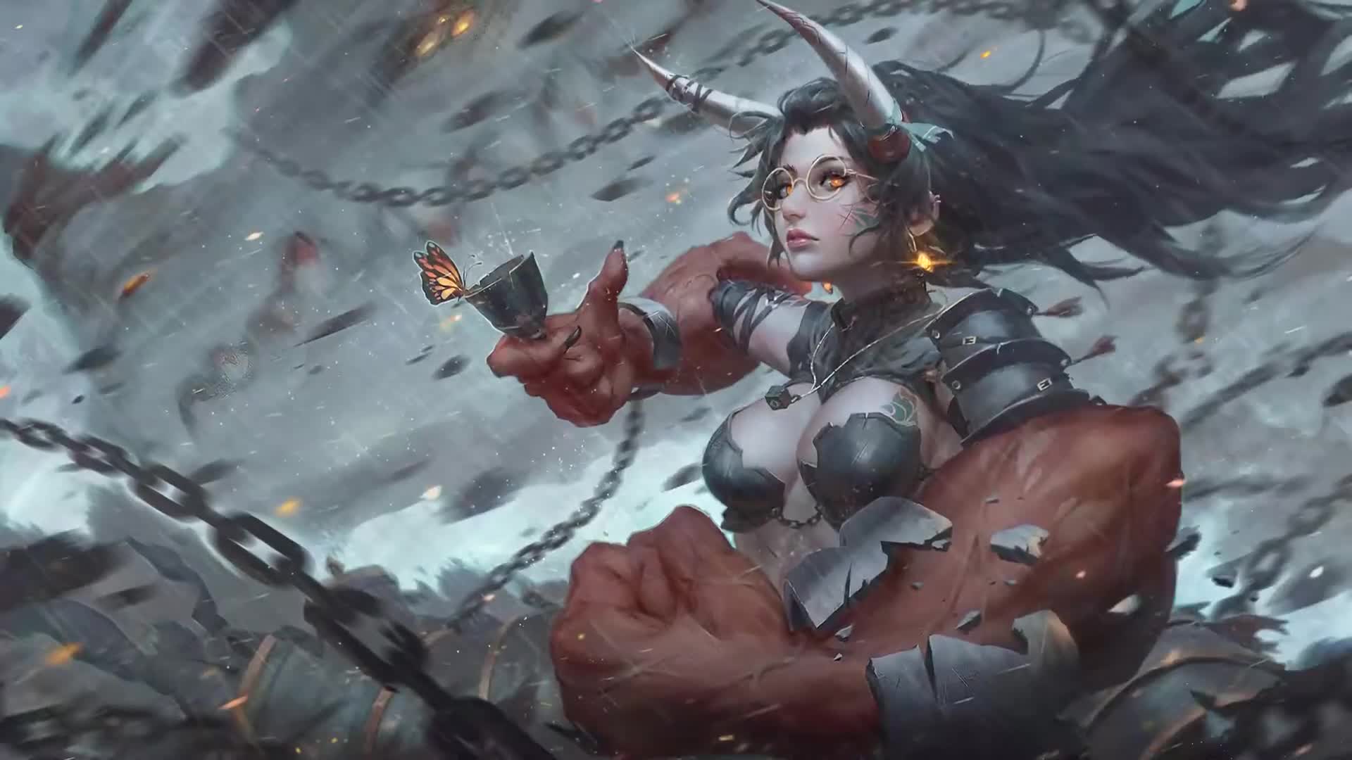 Oni Live Wallpaper